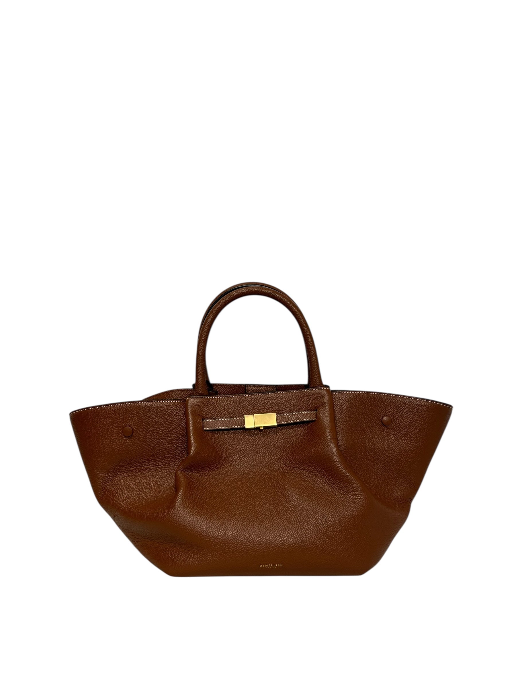 DEMELLIER/Tote Bag/Leather/CML/ view 1