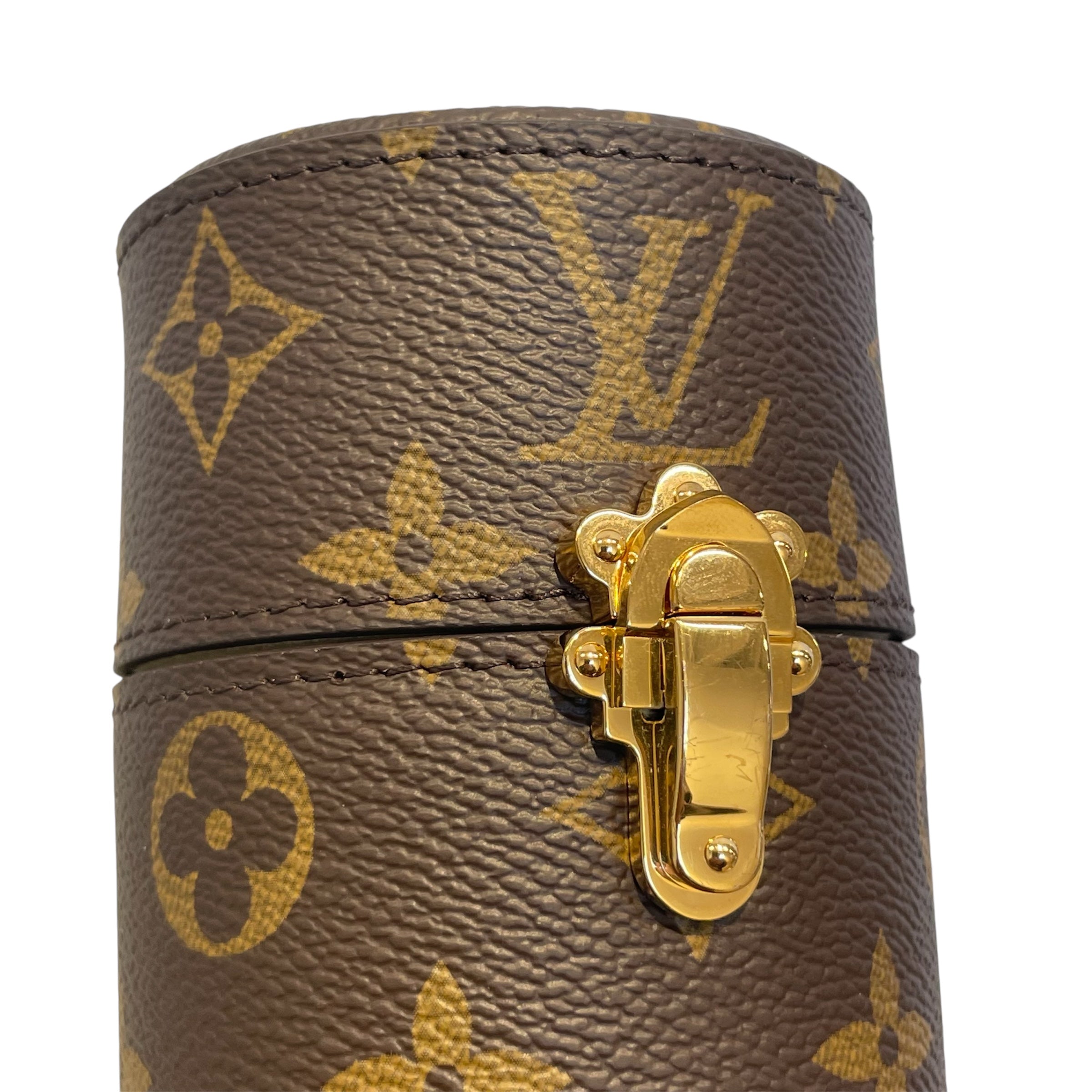 LOUIS VUITTON/Clutch Bag/Monogram/Leather/BRW/FRAGRENCE TRAVEL CASE view 5