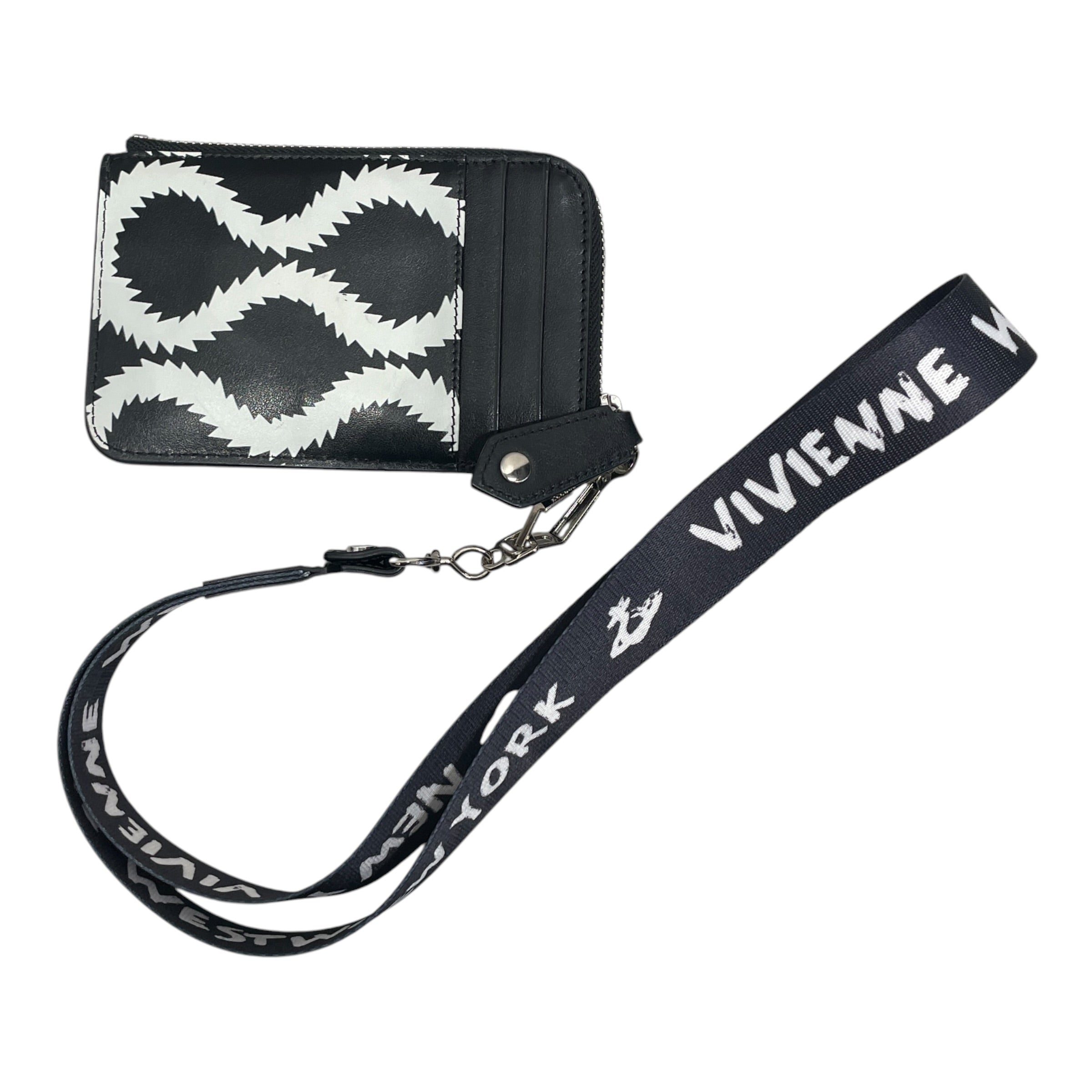Vivienne Westwood/Wallet/All Over Print/Leather/BLK/L's/W/PATTERN view 1
