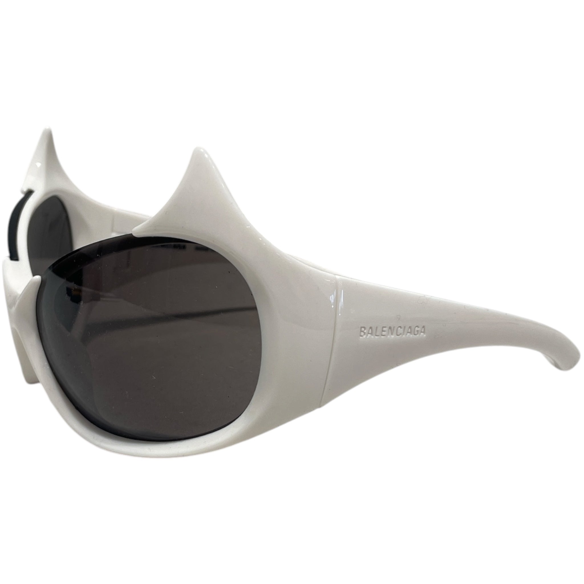 BALENCIAGA/Sunglasses/Plastic/WHT/R3ZDL14370 CAT view 2