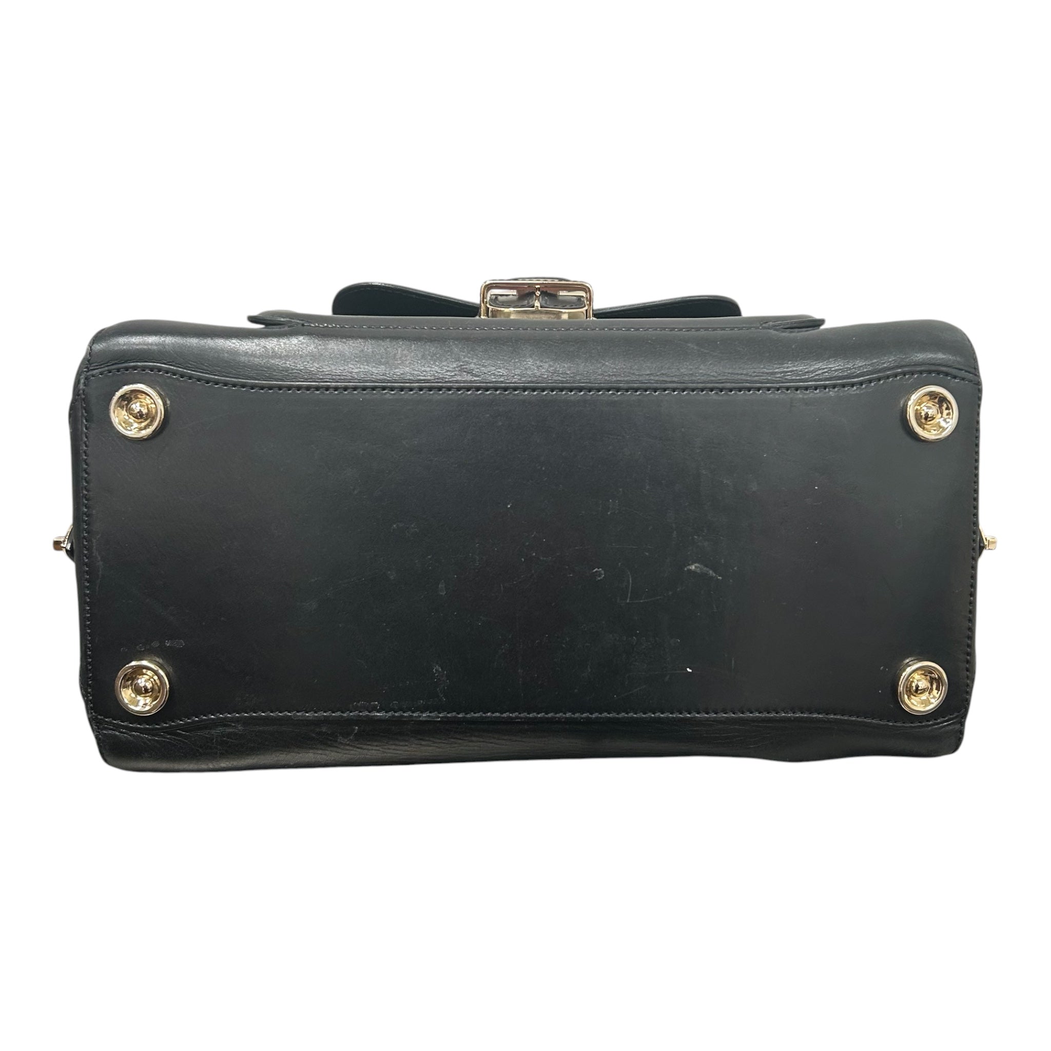 JIMMY CHOO/Bag/Leather/BLK/Hillary Doctor Bag view 3