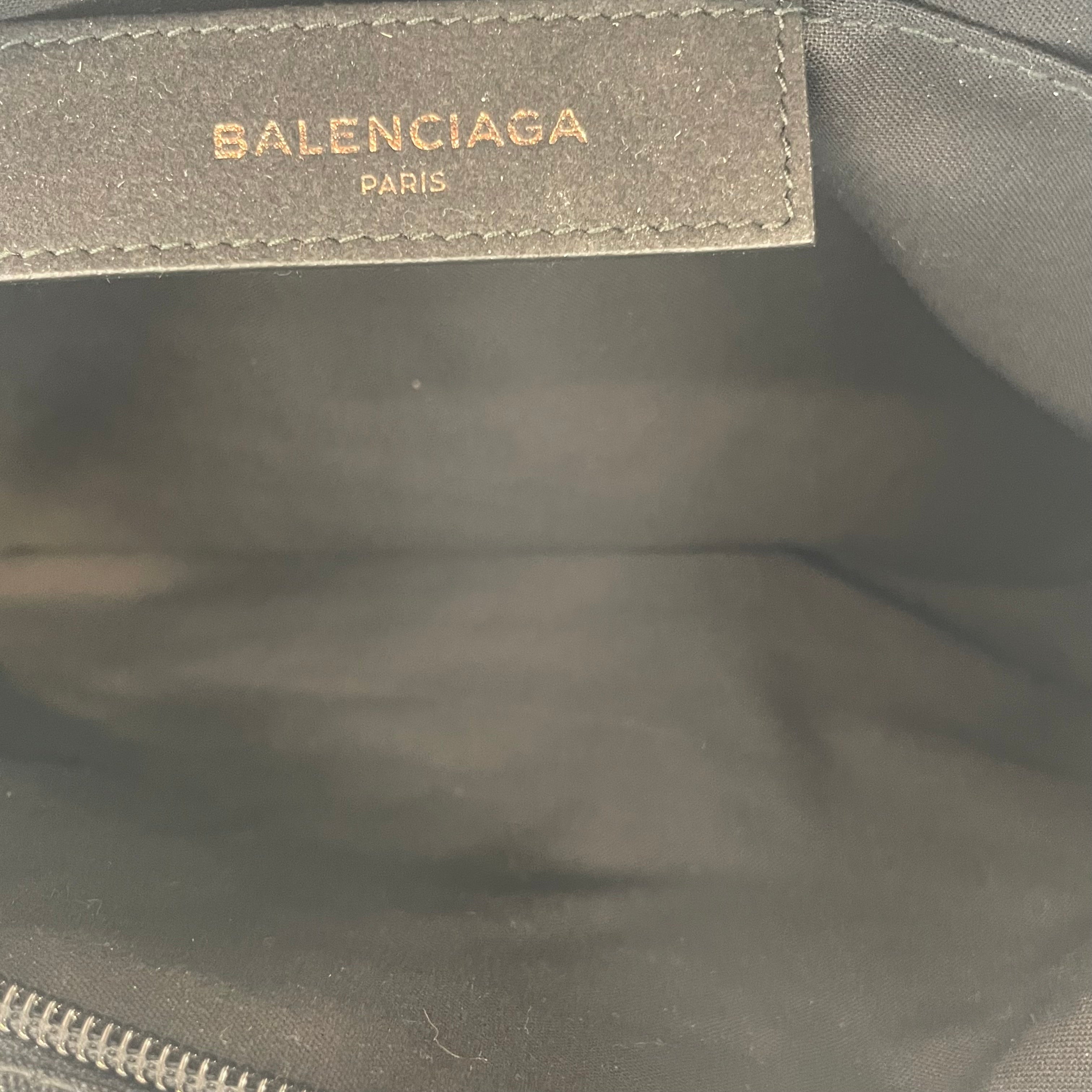 BALENCIAGA/Clutch Bag/Nylon/NVY/P.E.18. view 4