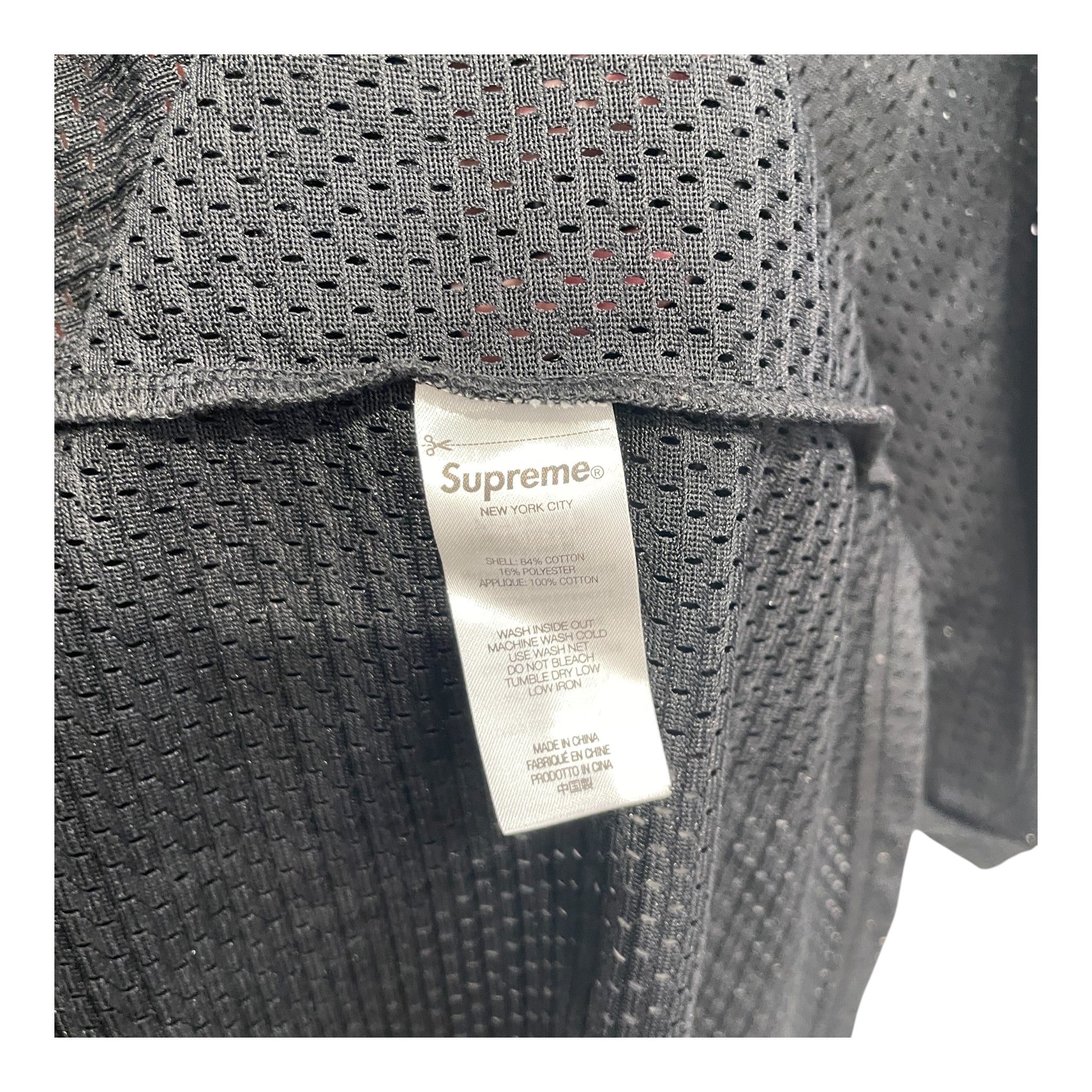 Supreme/SS Shirt/L/Polyester/BLK/MESH JERSEY #11 view 4