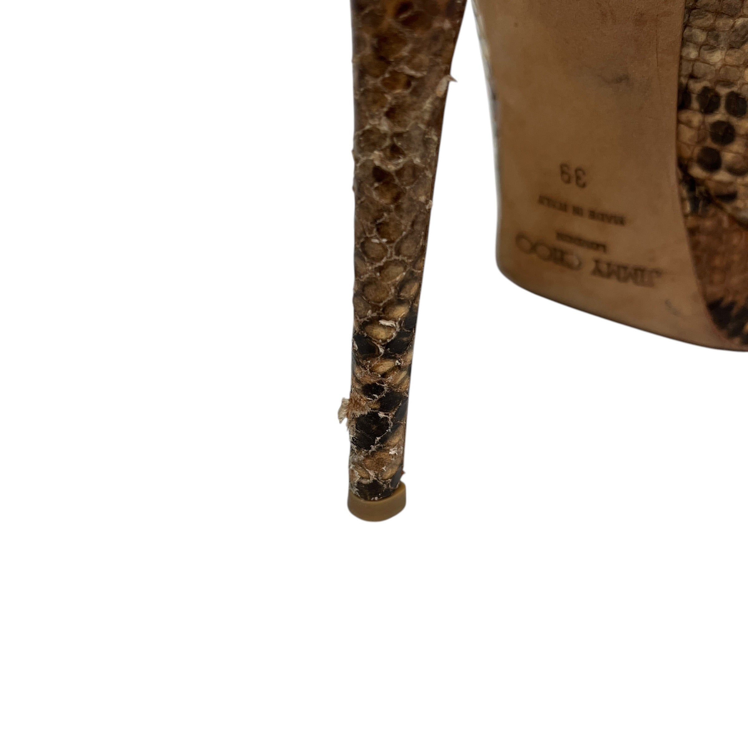 JIMMY CHOO/Heels/EU 39/Animal Pattern/MLT/Peep Toe Pumps view 6