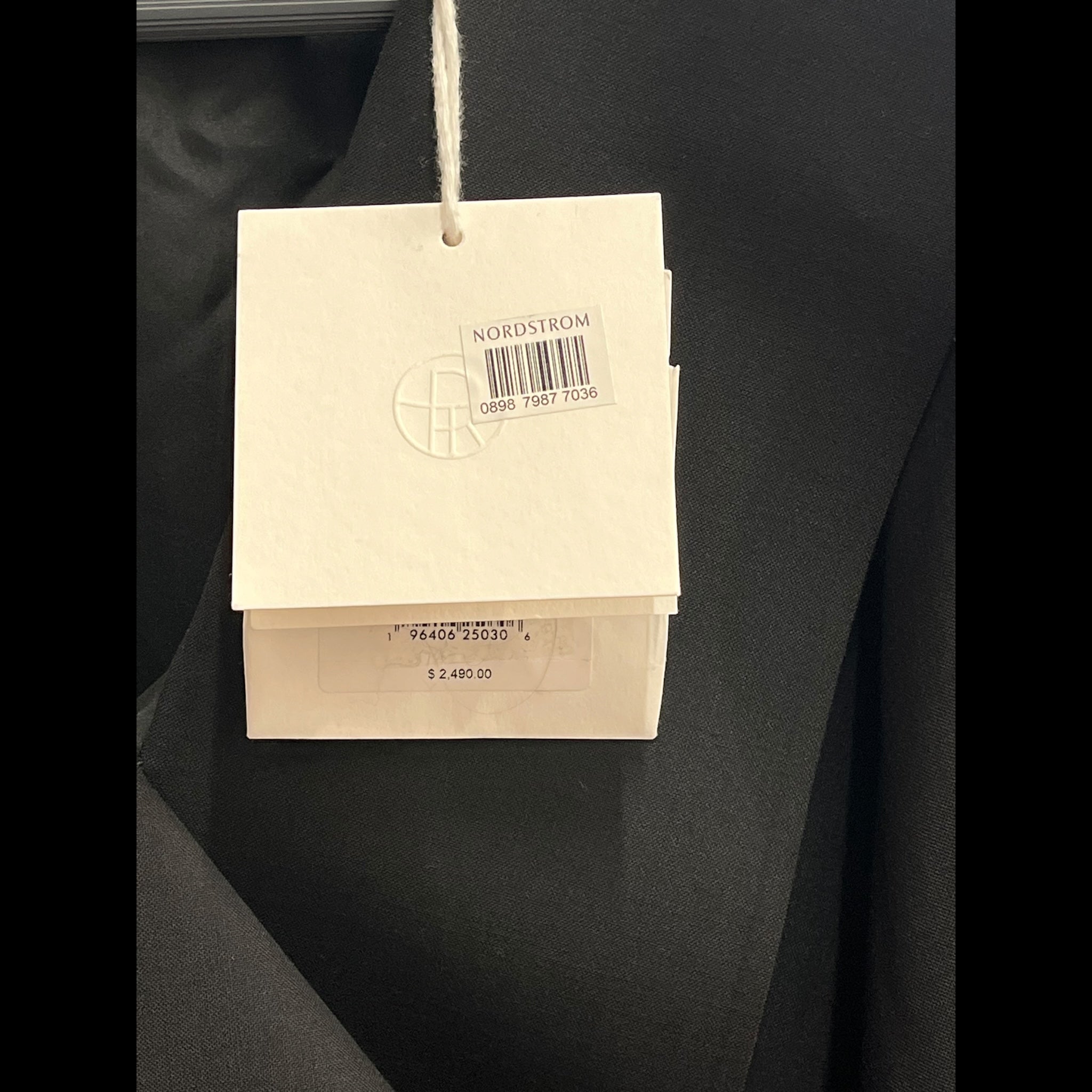 THE ROW/Dress/L/Polyester/BLK/LEONIE DRESS BNWT view 3