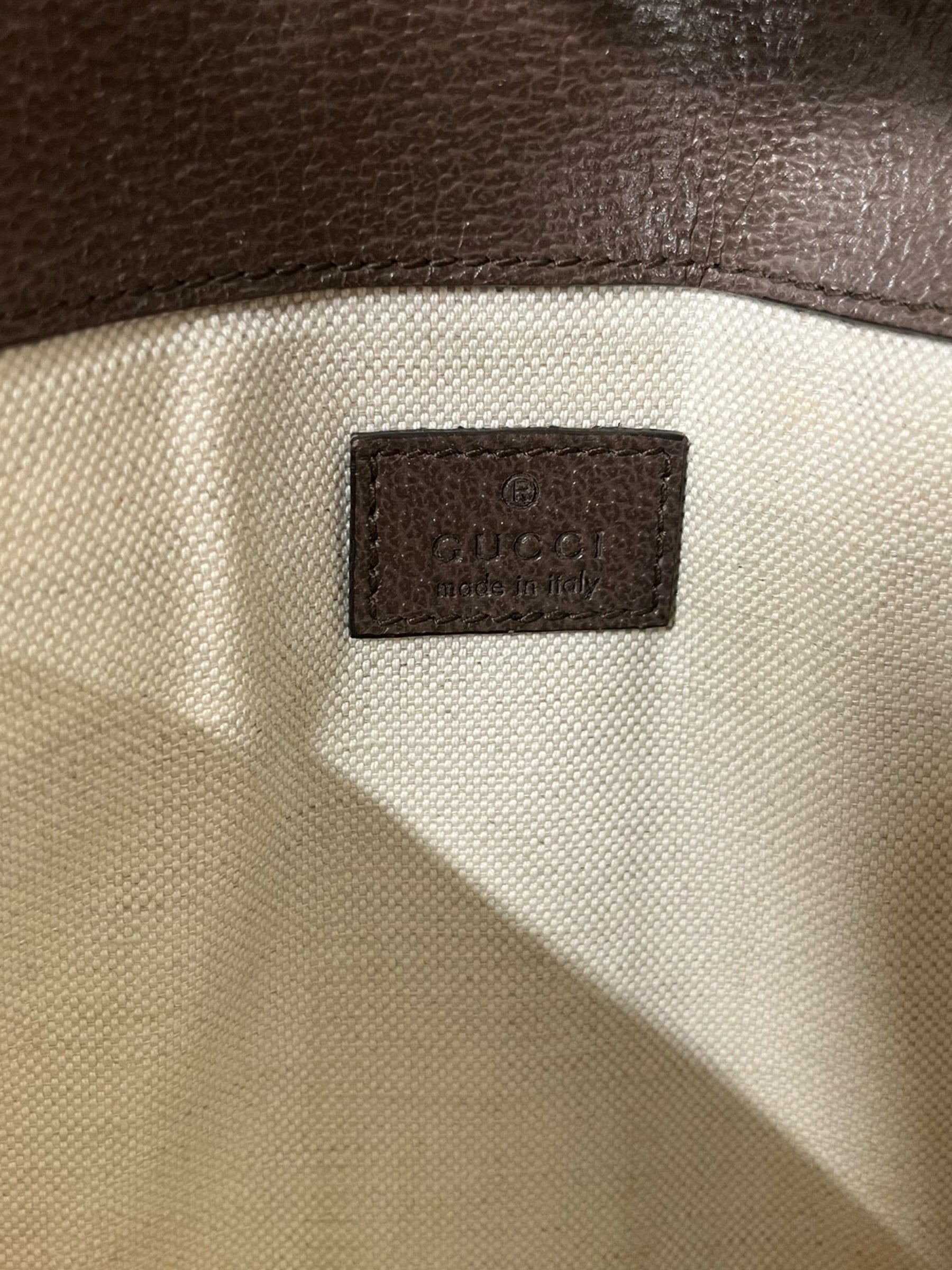 GUCCI/Fanny Pack/Monogram/Leather/CML/CROSS BODY view 3