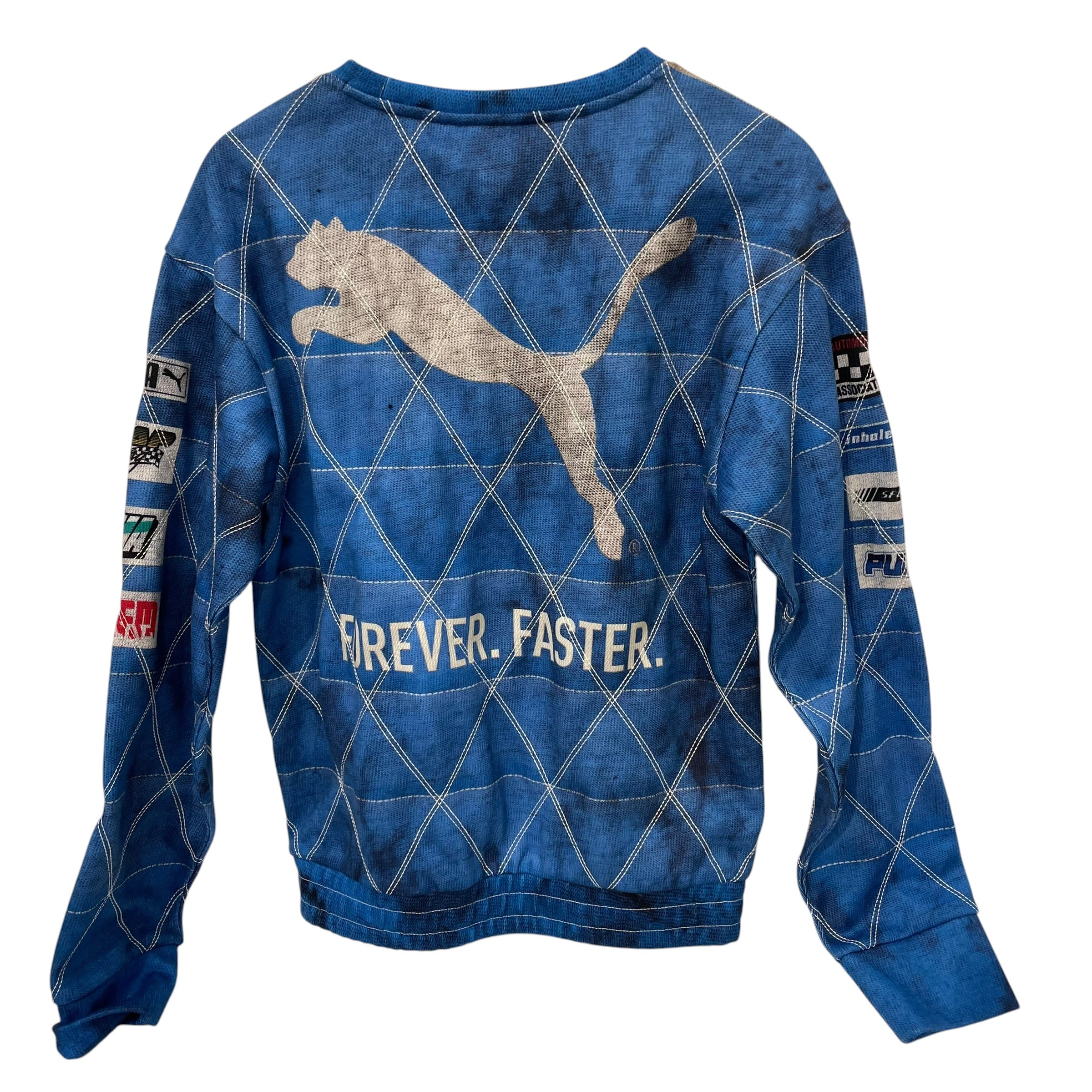 PUMA/T-Shirt/S/Cotton/WHT/Graphic/ASAP SEATBELT view 2