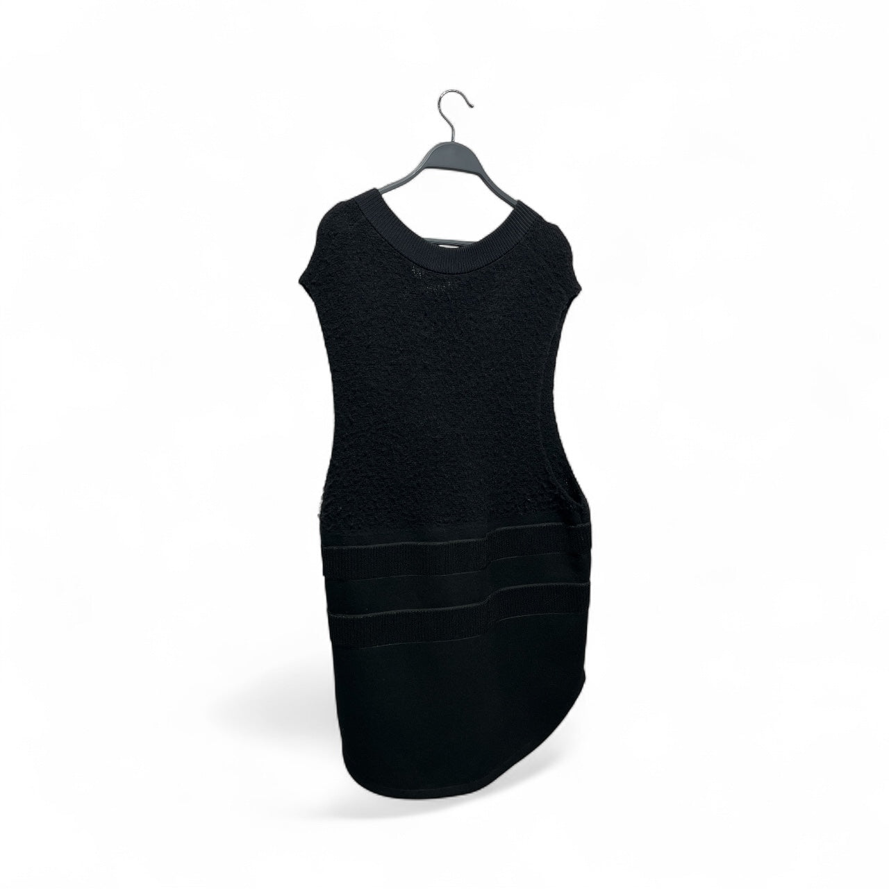 Helmut Lang/Fleece Vest/L/Wool/BLK/Utility/BULLETPROOF VELCRO VEST view 2