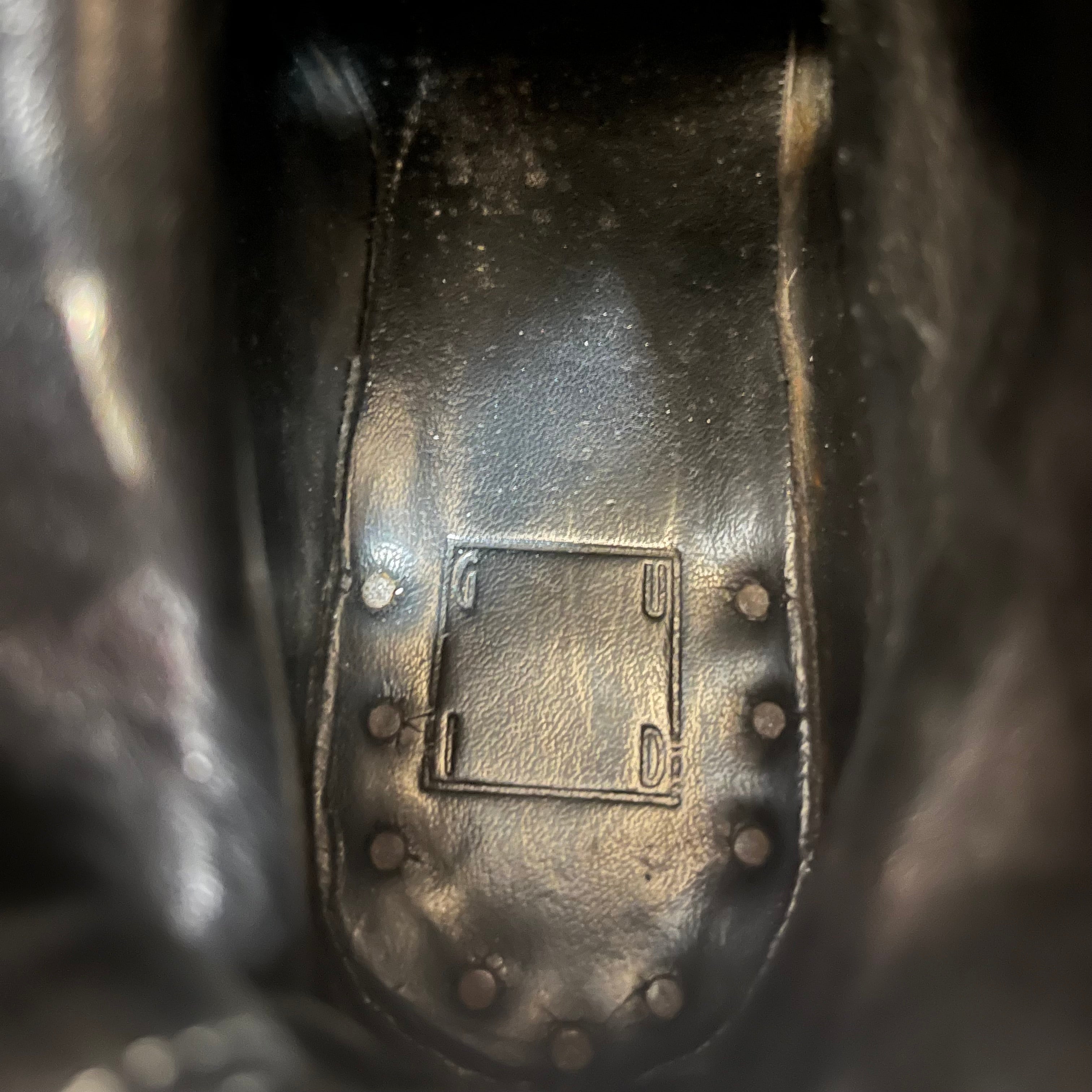 GUIDI/Boots/EU 43/Leather/BLK/986 ALL BLACK BACK ZIP view 3