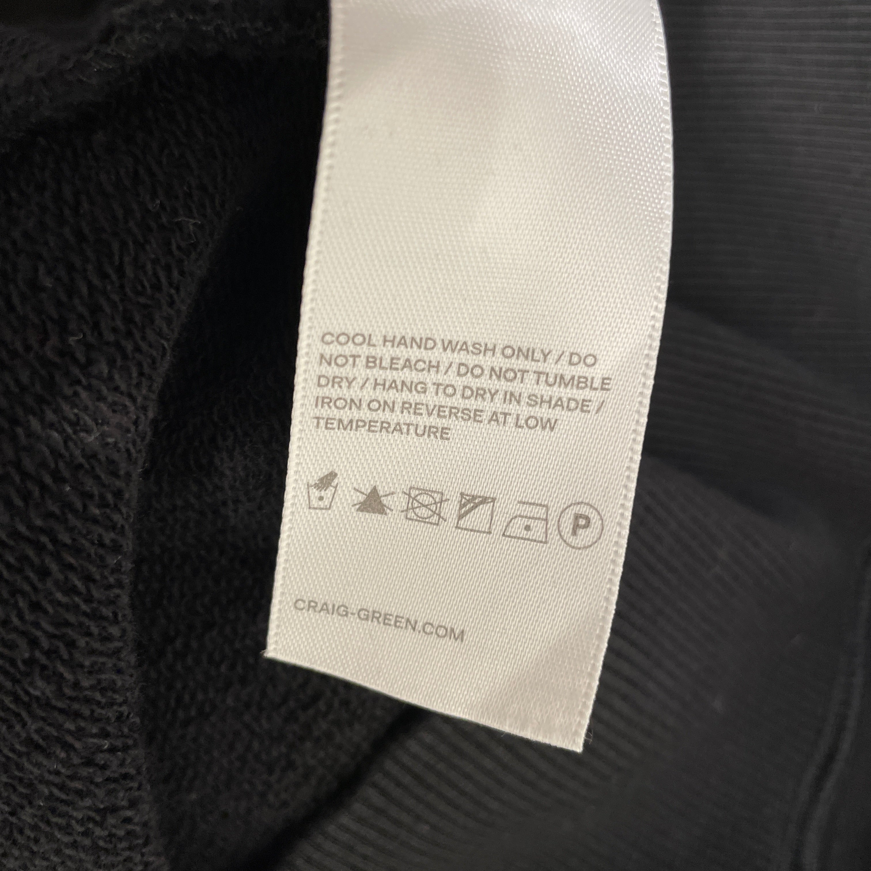 CRAIG GREEN/Sweatshirt/M/Cotton/BLK/lace collar view 4