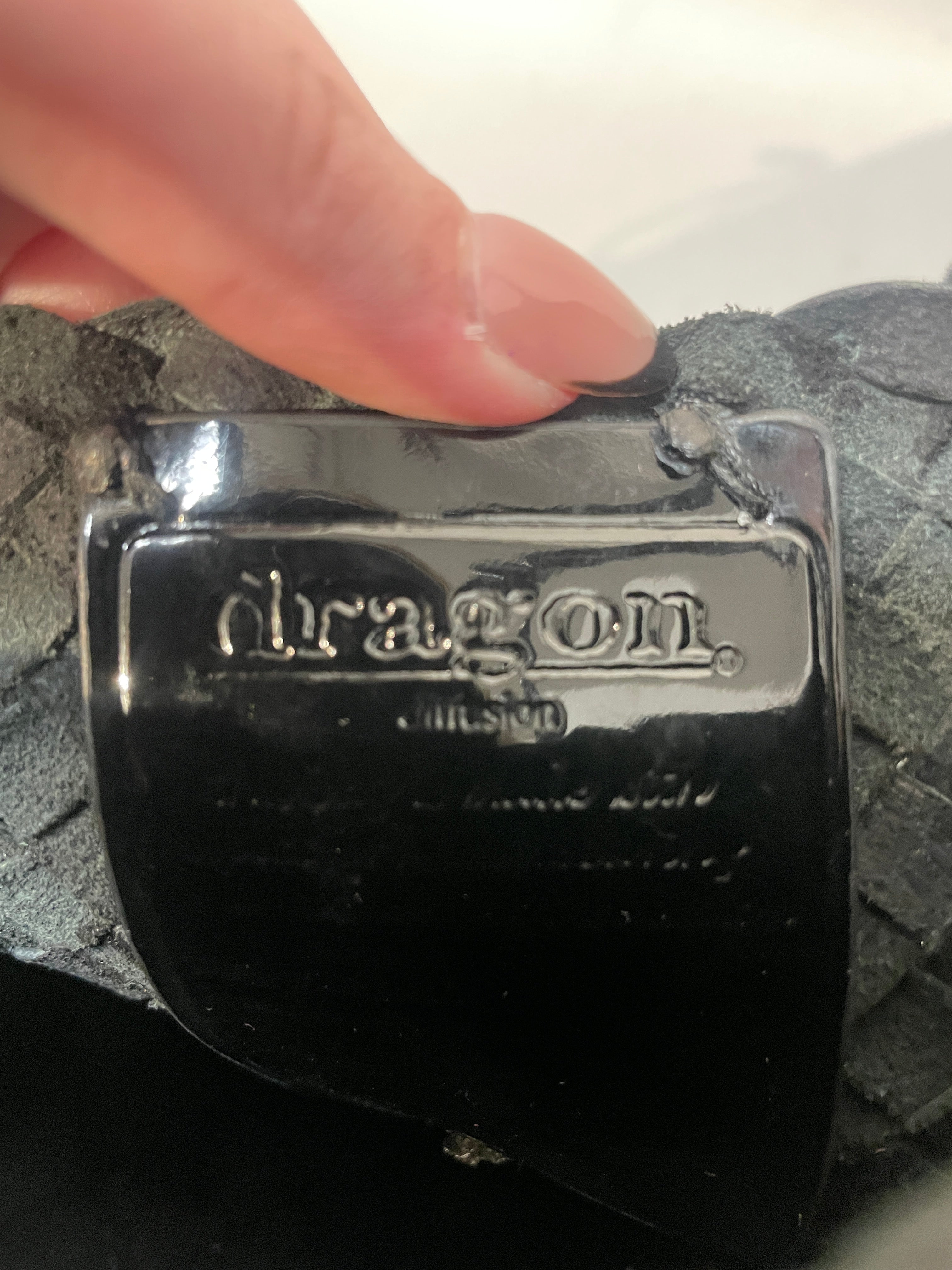 DRAGON/Hand Bag/Leather/BLK/Diffusion Rosanna Woven view 4