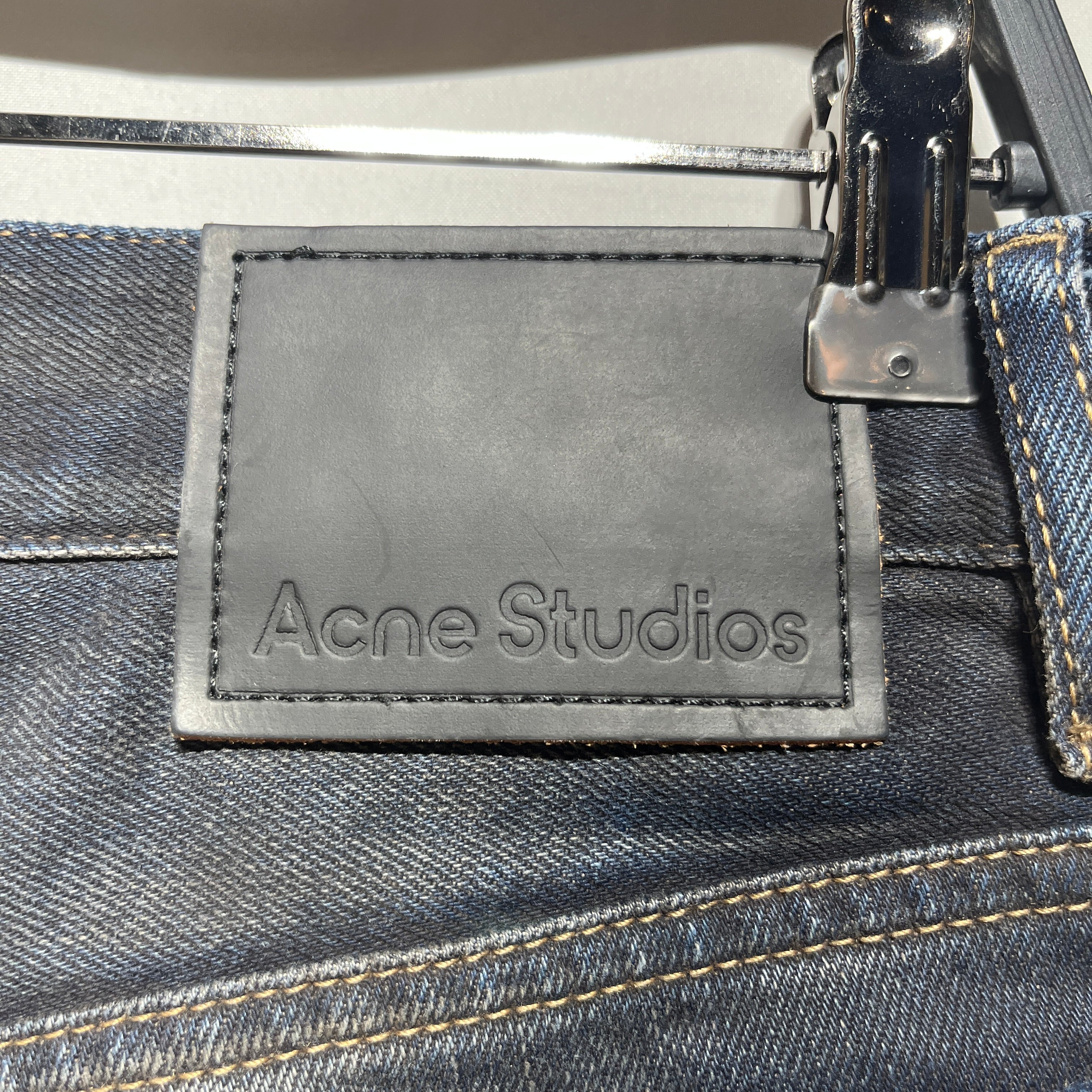 Acne Studios/Straight Pants/29/Denim/NVY/2021M DARKSIDE view 5