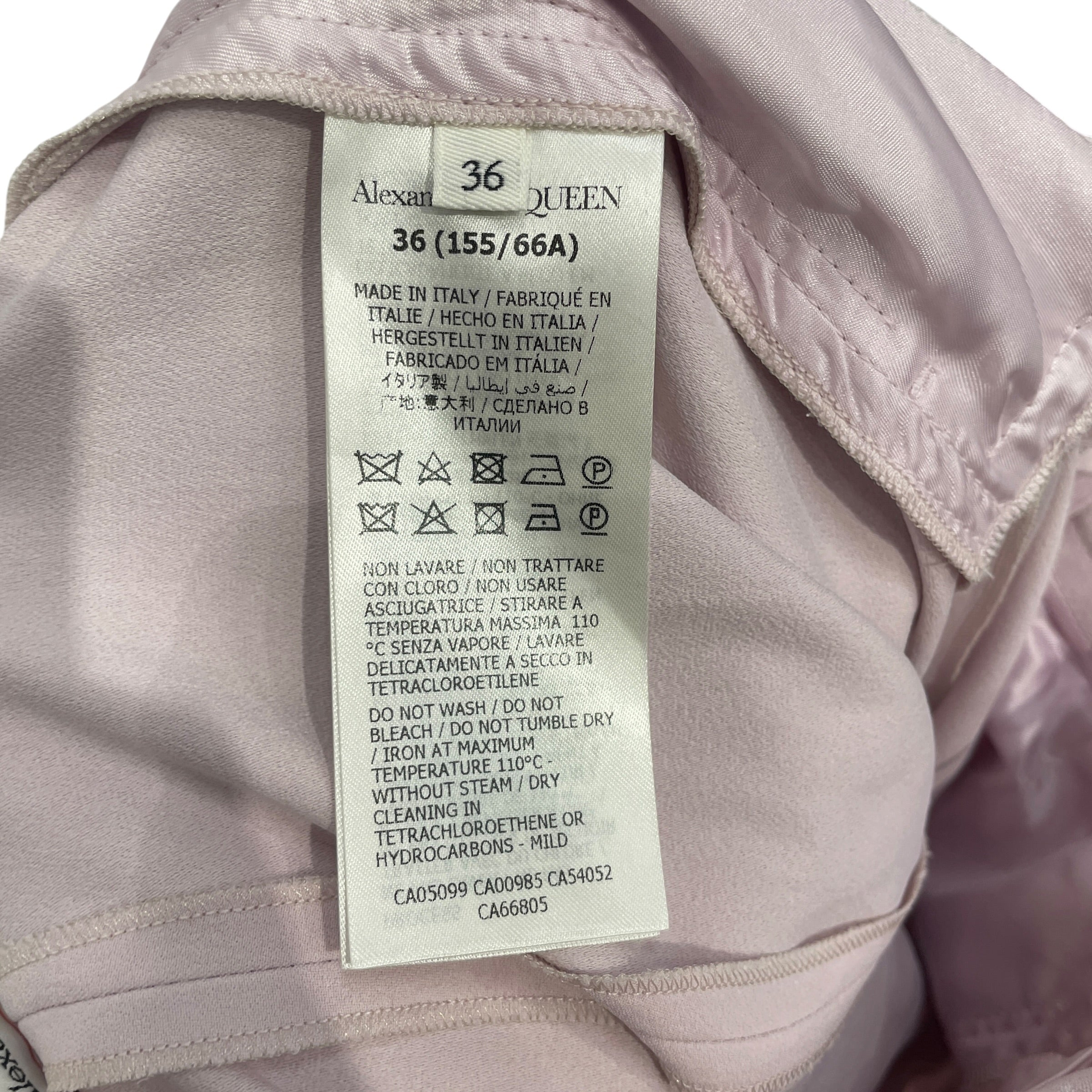 Alexander McQueen/Bottoms/36/Cotton/PPL/ view 4