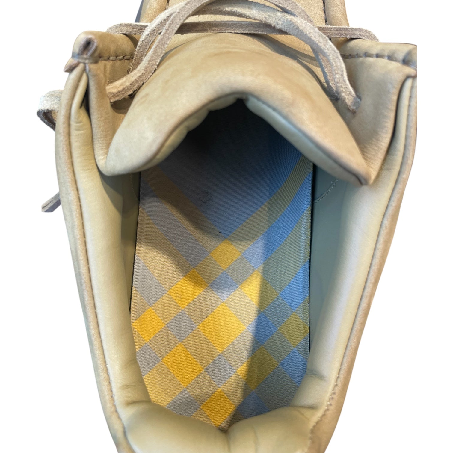 BURBERRY/Deck Shoes/EU 44/Suede/BEG/ view 3