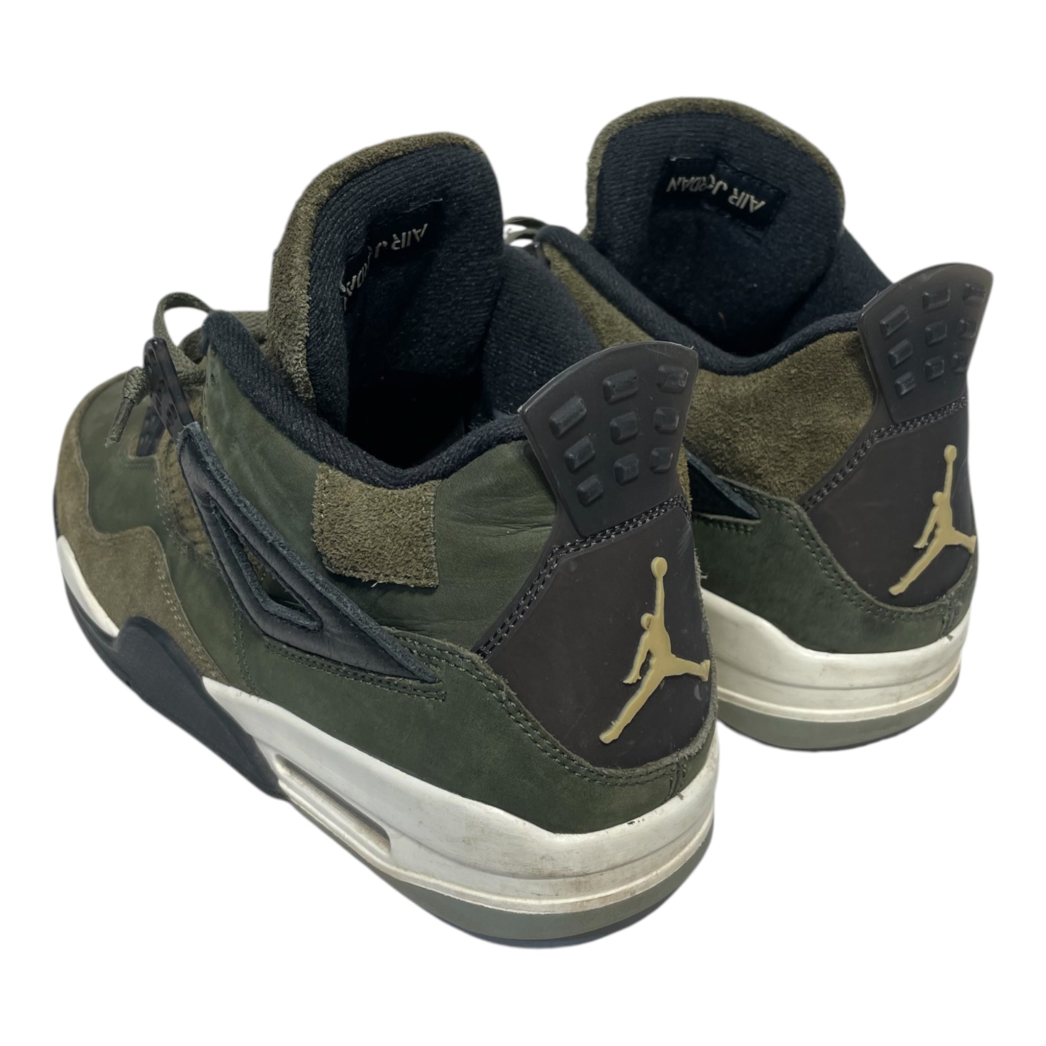 NIKE/AIR JORDAN 4 RETRO/Hi-Sneakers/US 11/Suede/GRN/FB9927-200 view 2