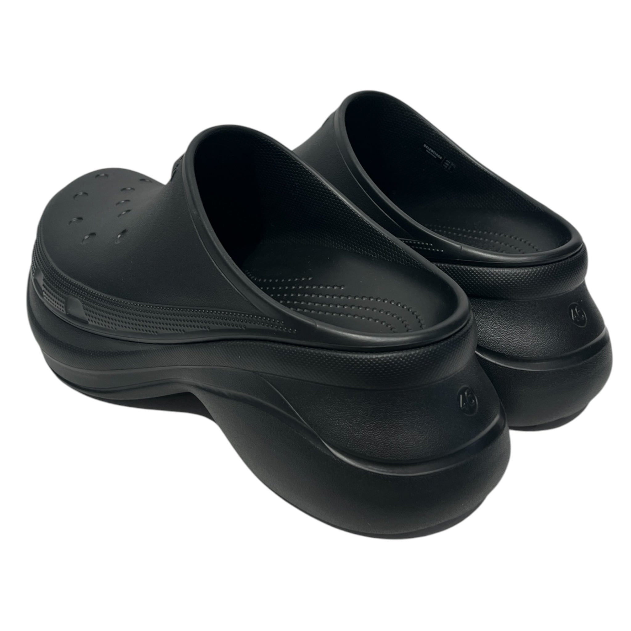 BALENCIAGA/crocs/Shoes/EU 46/BLK/ view 2