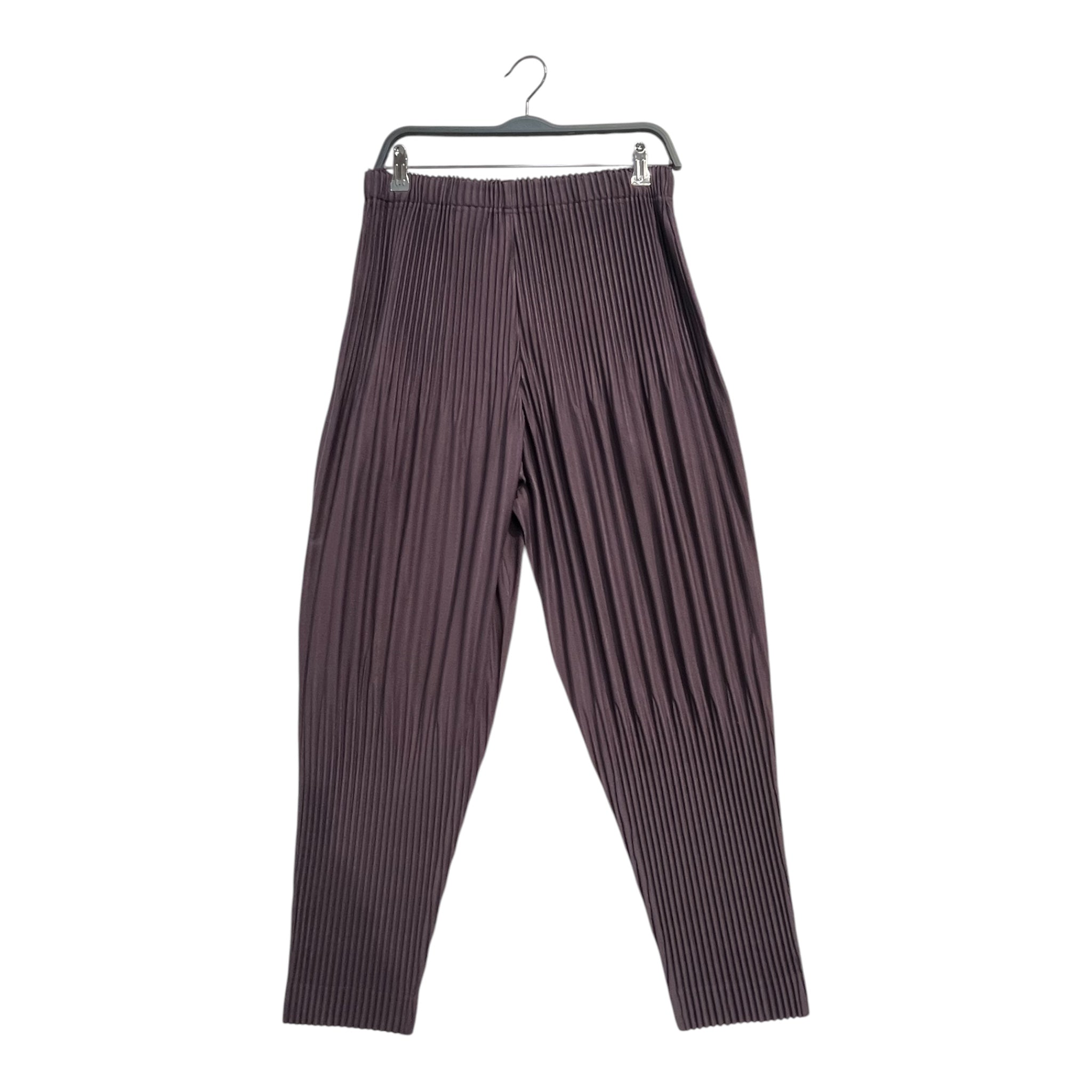 ISSEY MIYAKE/Pants/2/Polyester/PPL/PLEATED DRAW STRING WAIST view 2
