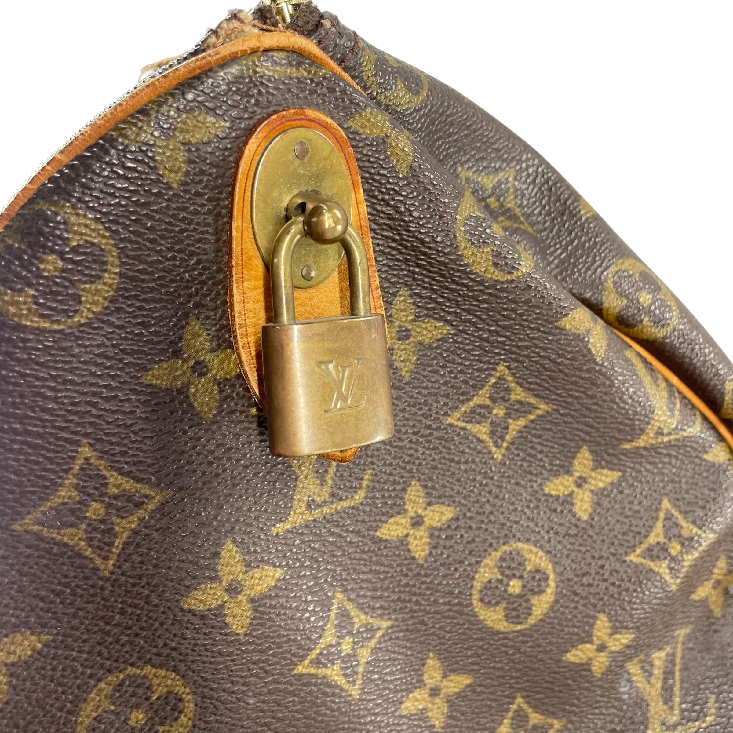 LOUIS VUITTON/Luggage/Leather/BRW/DUFFLE view 5