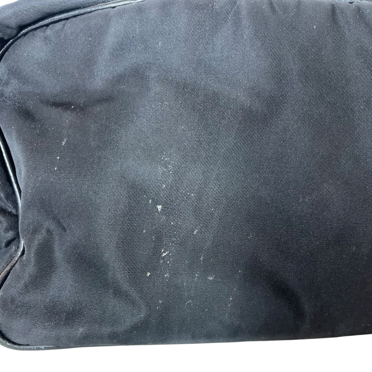 PRADA/Hand Bag/Nylon/BLK/Vintage Tessuto Shoulder Bag view 5