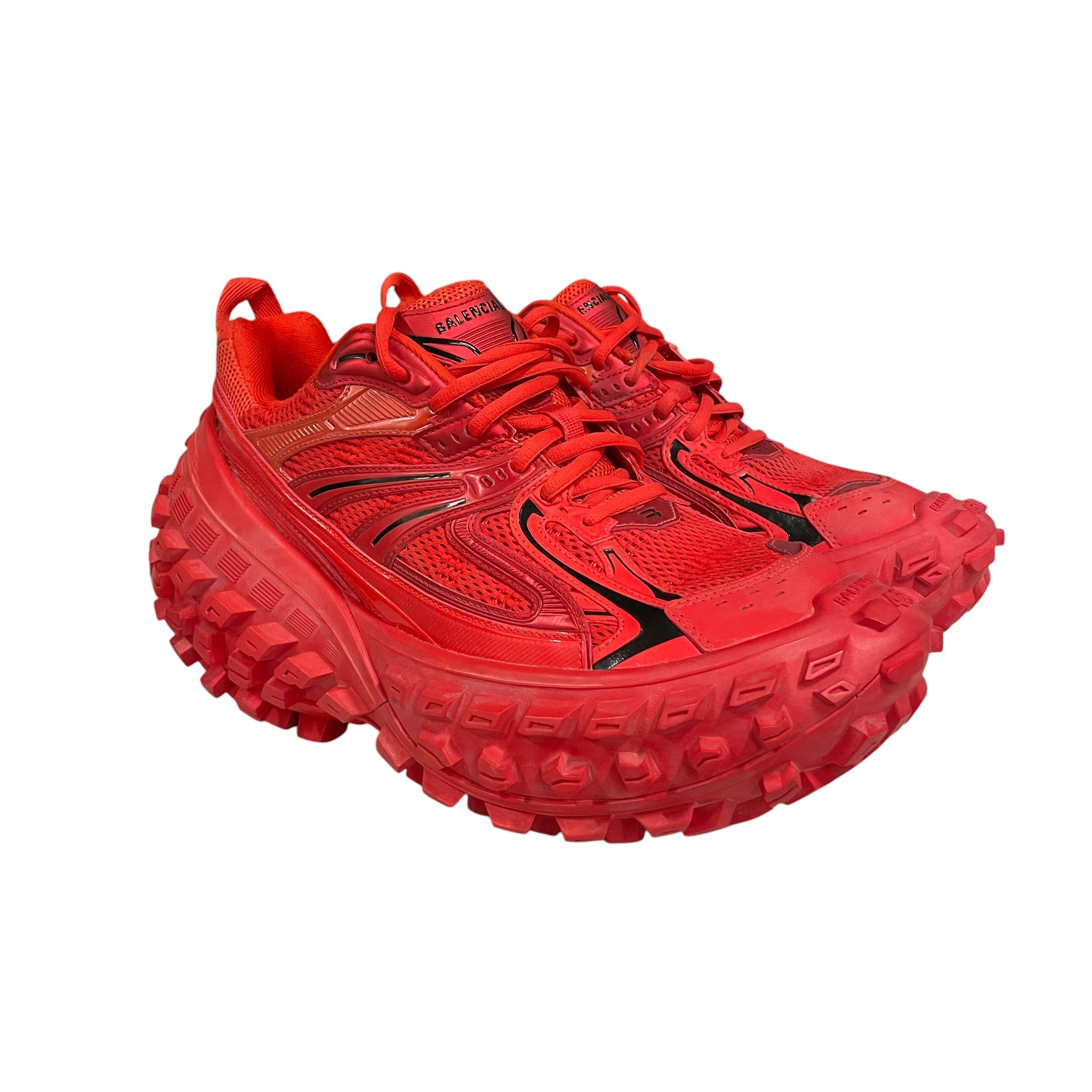 BALENCIAGA/Low-Sneakers/EU 43/RED/defender view 1