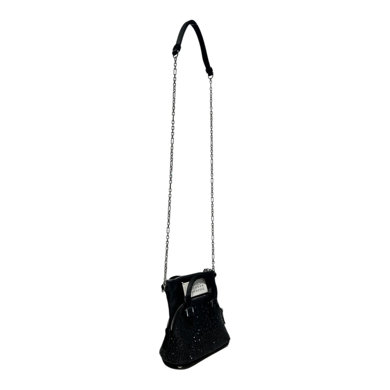 Maison Margiela/Cross Body Bag/XS/Glitter/BLK/5AC
