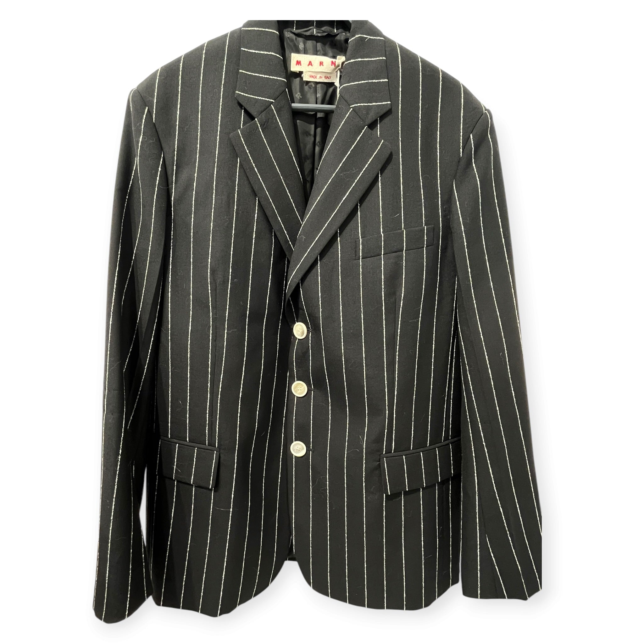 MARNI/Suits/50/Stripe/Wool/BLK/PINSTRIPE MARNI SUIT SET view 2