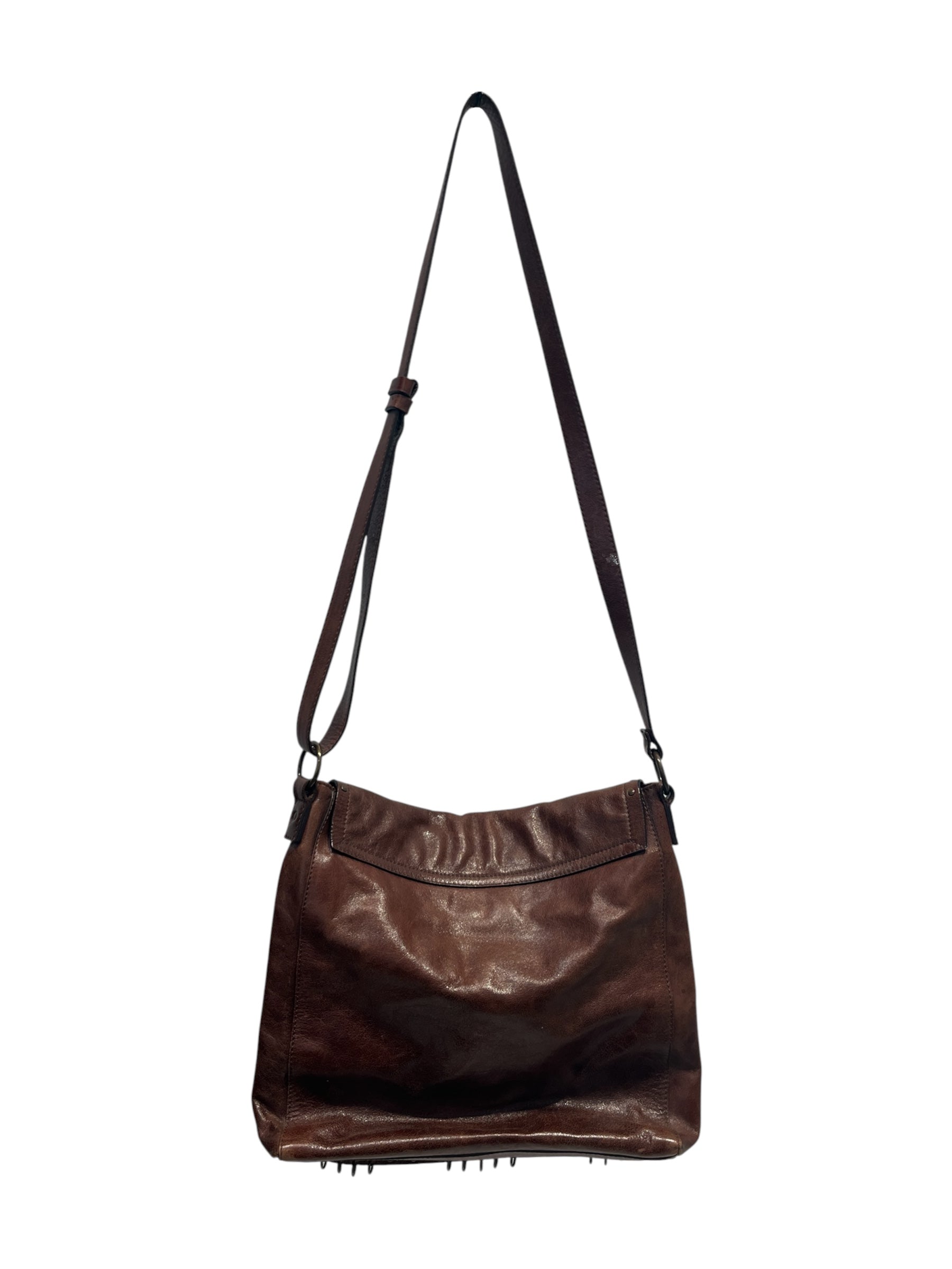 BLUMARINE/Cross Body Bag/Leather/BRW/ view 2