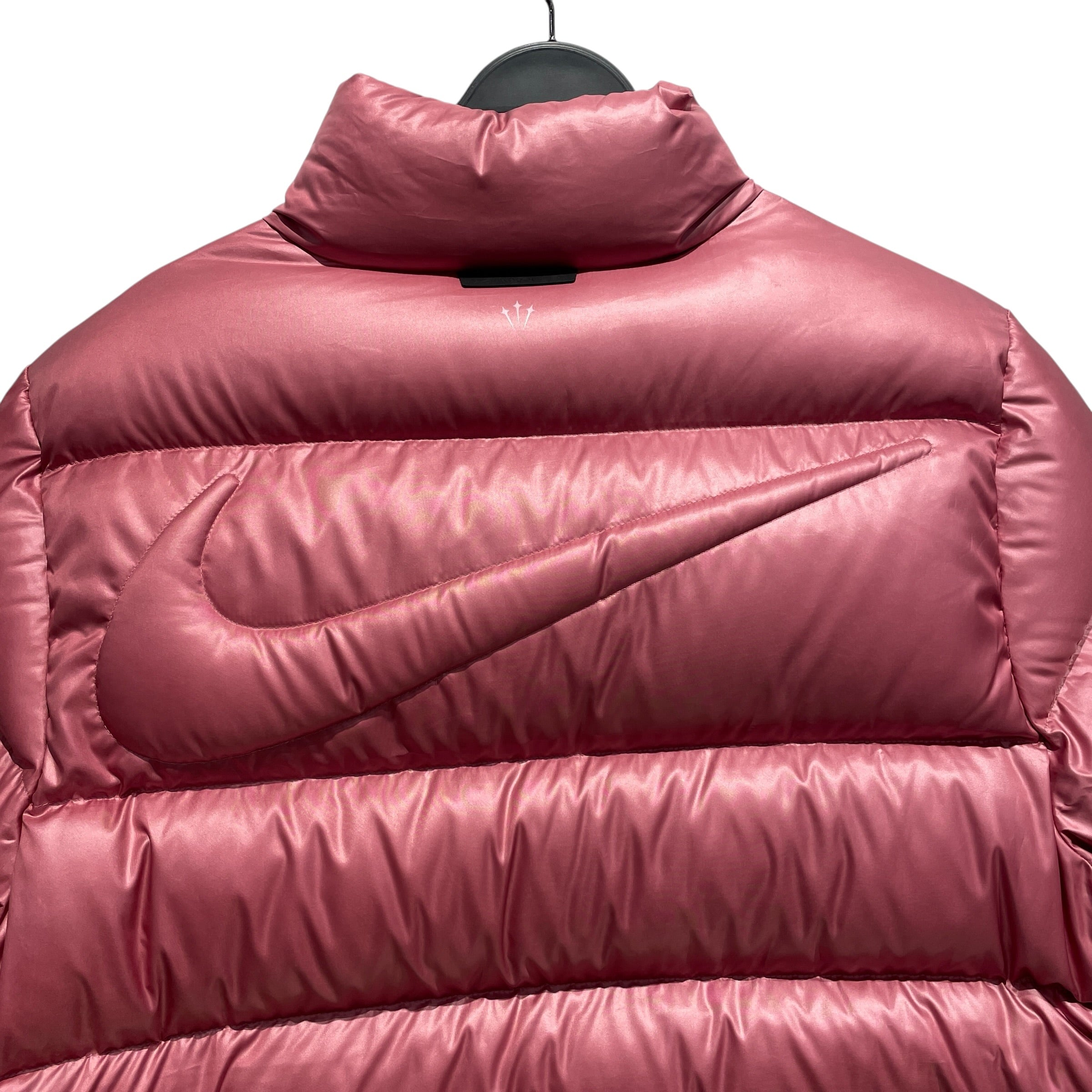 NIKE/NOCTA/Puffer Jkt/M/Nylon/PNK/Sunset Pink Puffer Jacket view 3