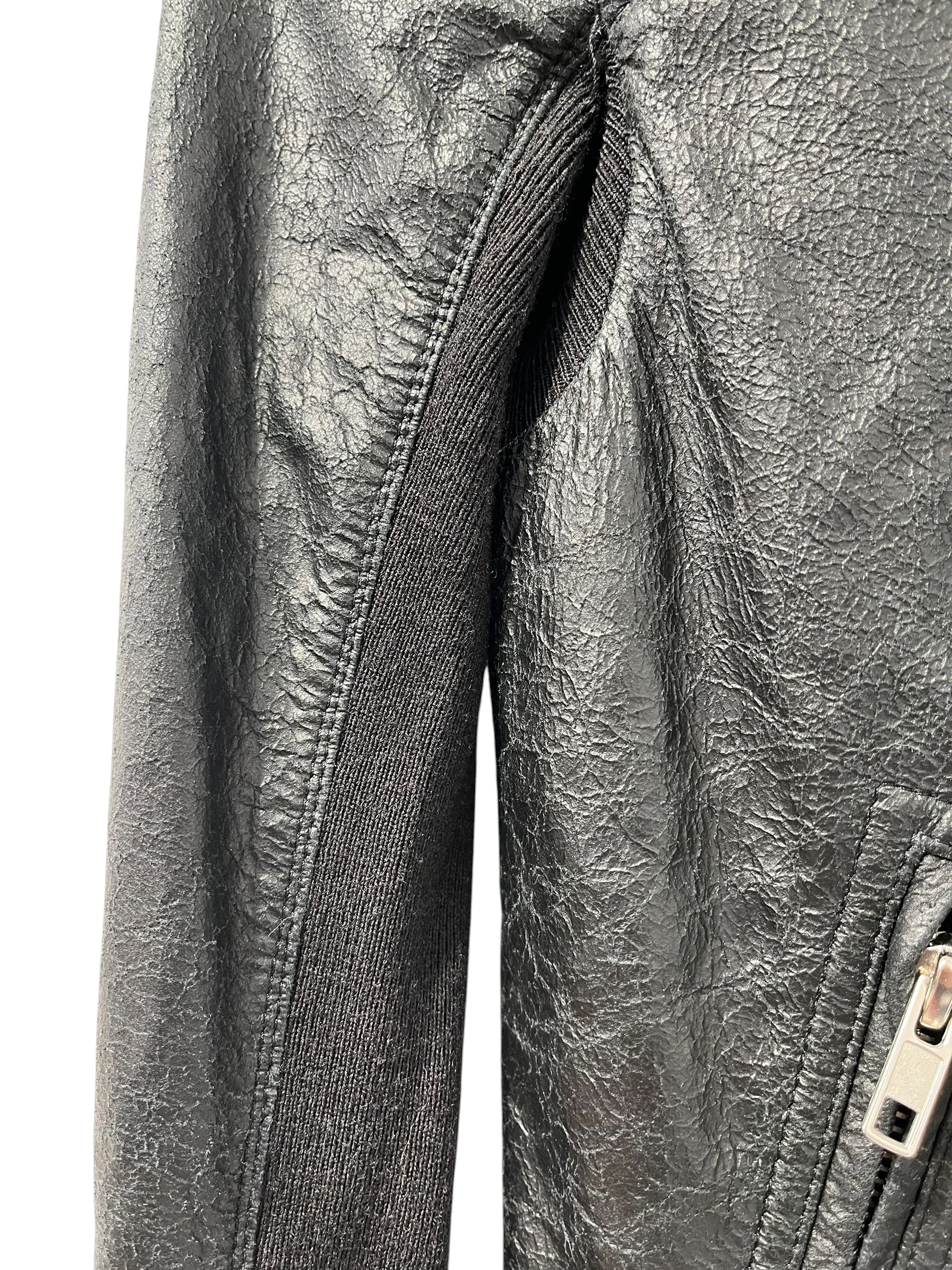 Rick Owens/Leather Jkt/6/Leather/BLK/RP15F1703-LD view 7