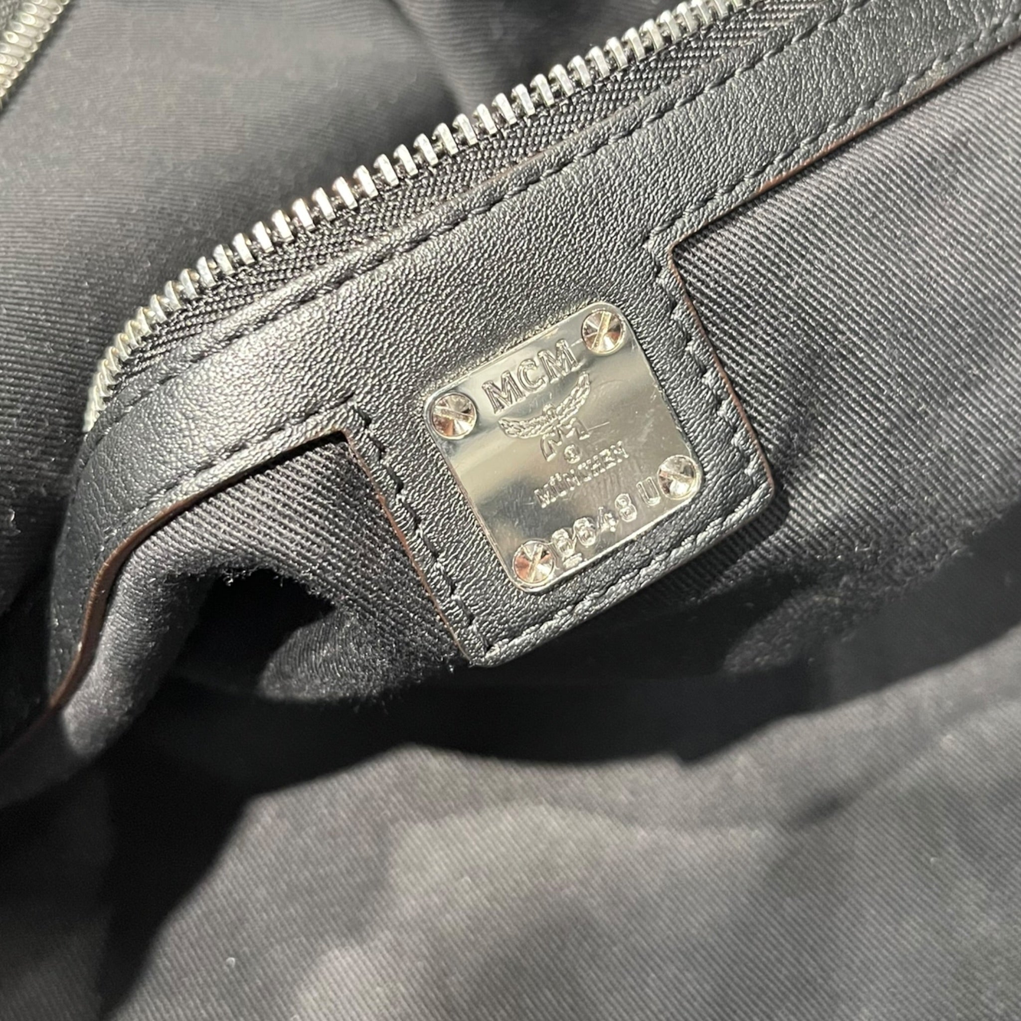 MCM/Hand Bag/BLK/6648U view 6