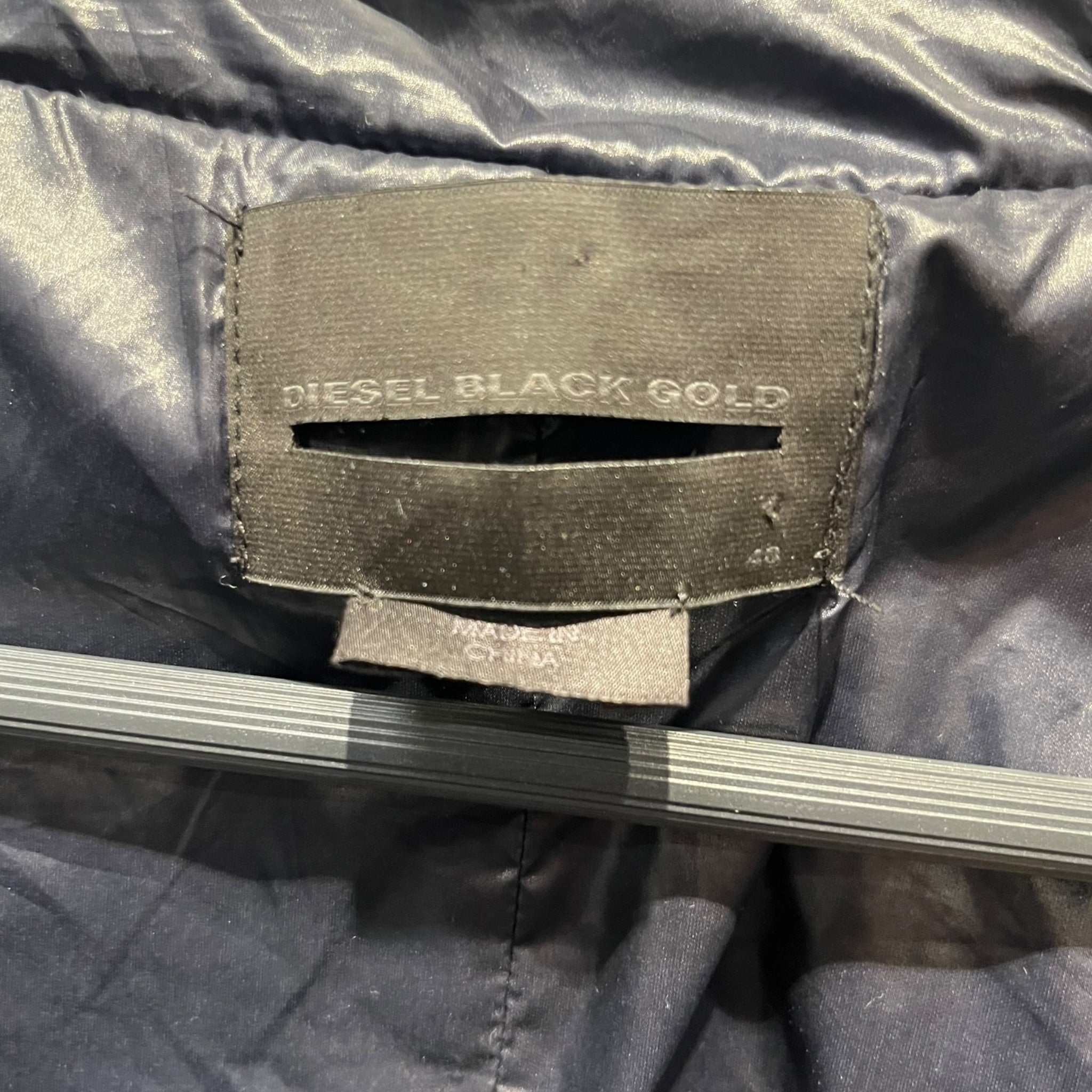 DIESEL BLACKGOLD/Jacket/M/Wool/NVY/Wool Hybrid Jkt view 3