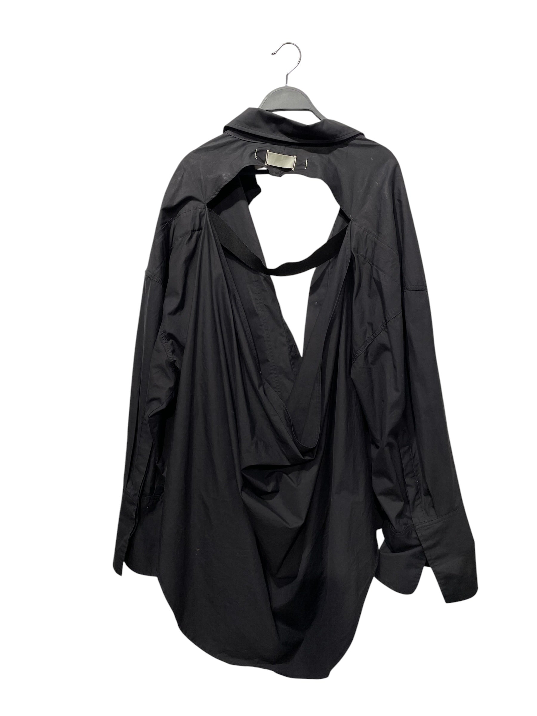 nvl garde/LS Shirt/S/Cotton/BLK/Dress/Shirt view 2