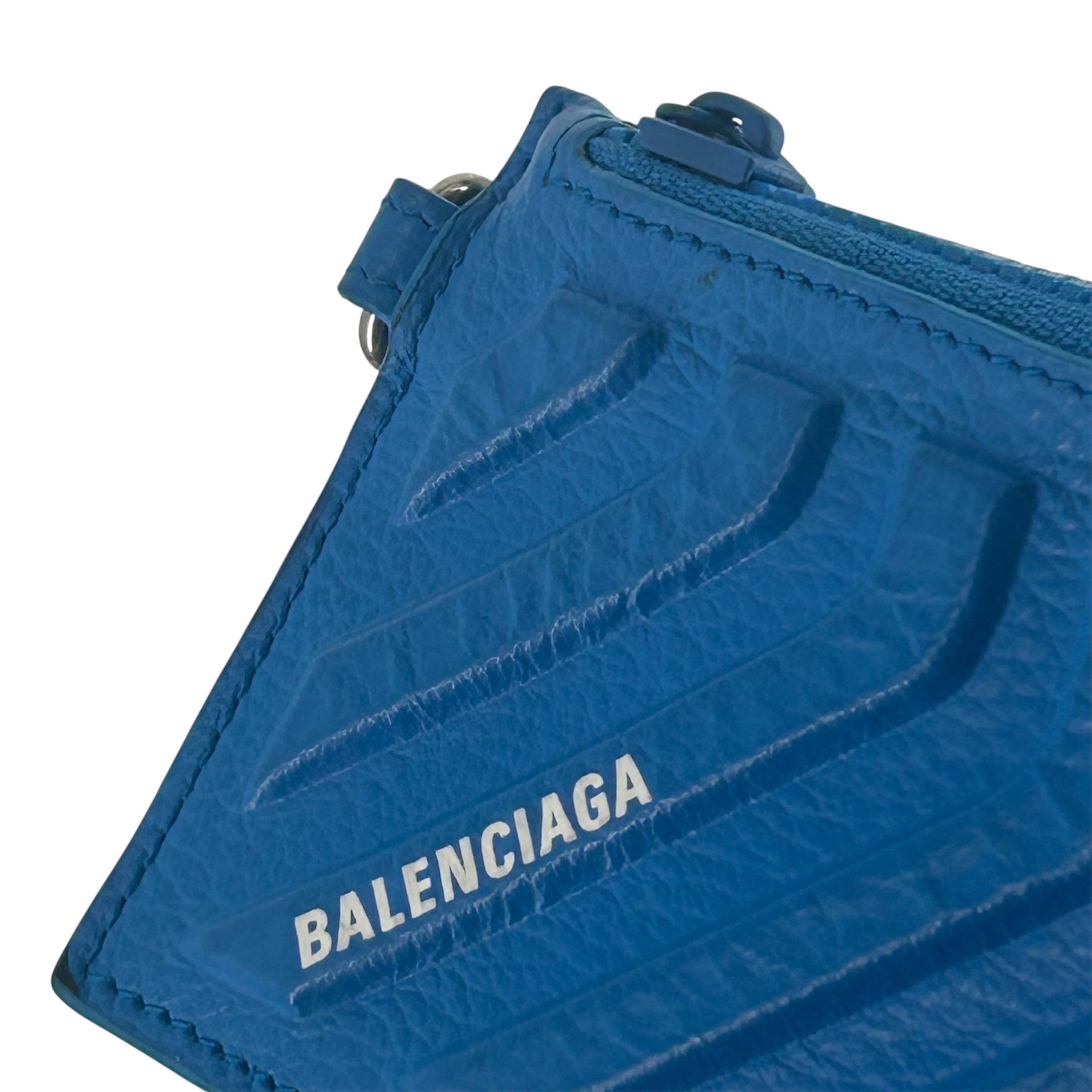 BALENCIAGA/Cross Body Bag/Leather/BLU/6834254428 view 5