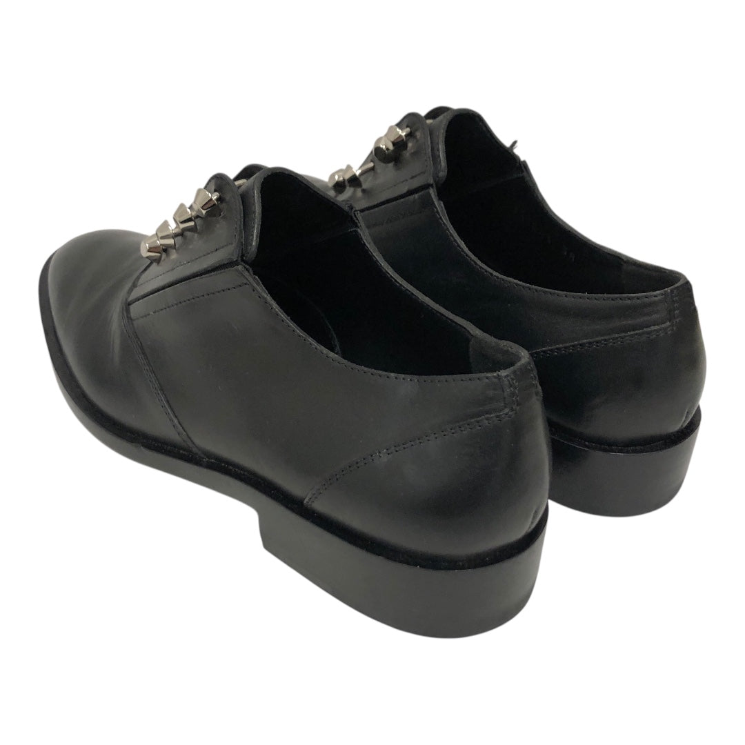 BALENCIAGA/Shoes/EU 38/Leather/BLK/Balenciaga Studded Oxfords view 2