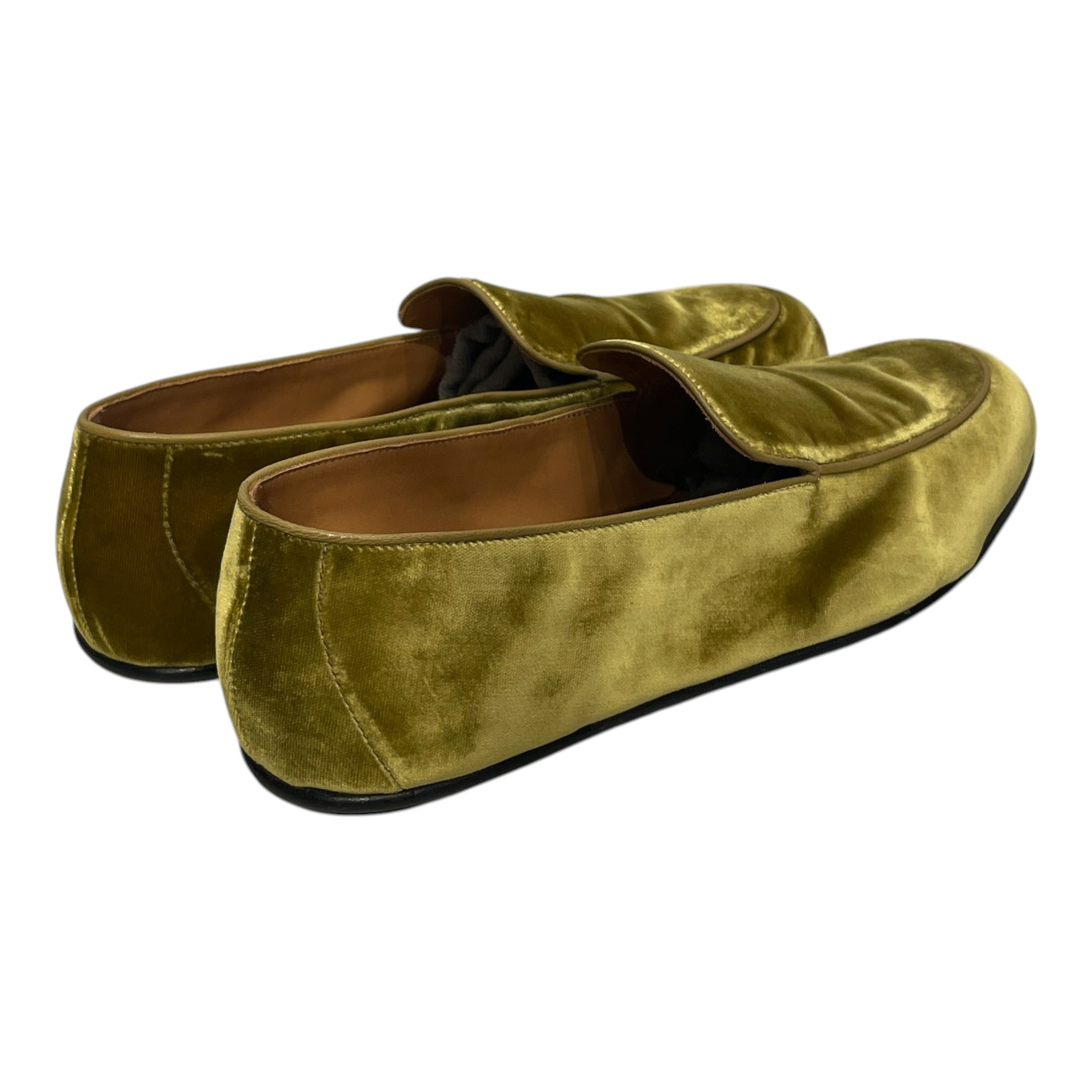 TOM FORD/Loafers/EU 42/Leather/GRN/MUSTARD VELVET view 2