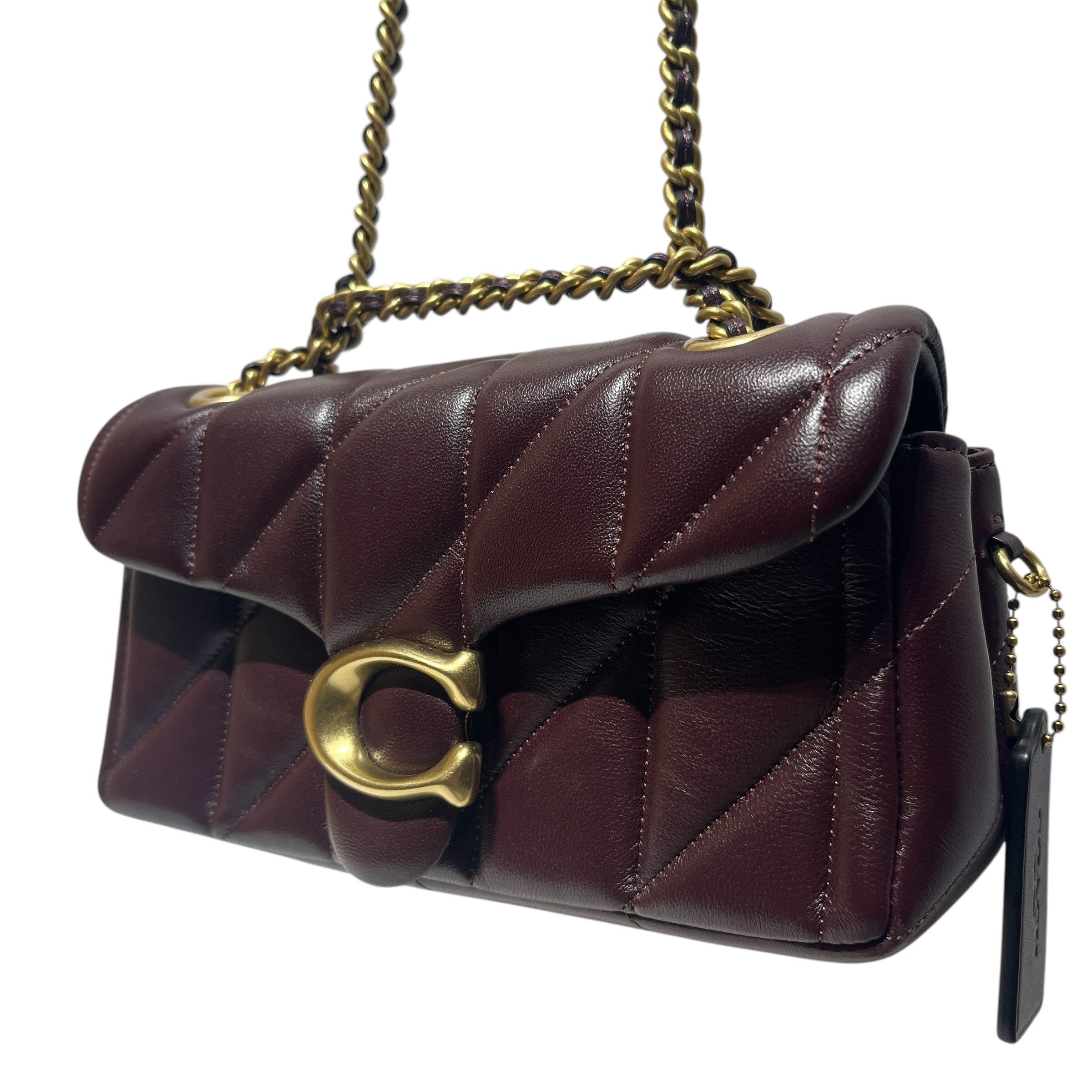 COACH/Bag/Leather/BRW/tabby 20 view 2