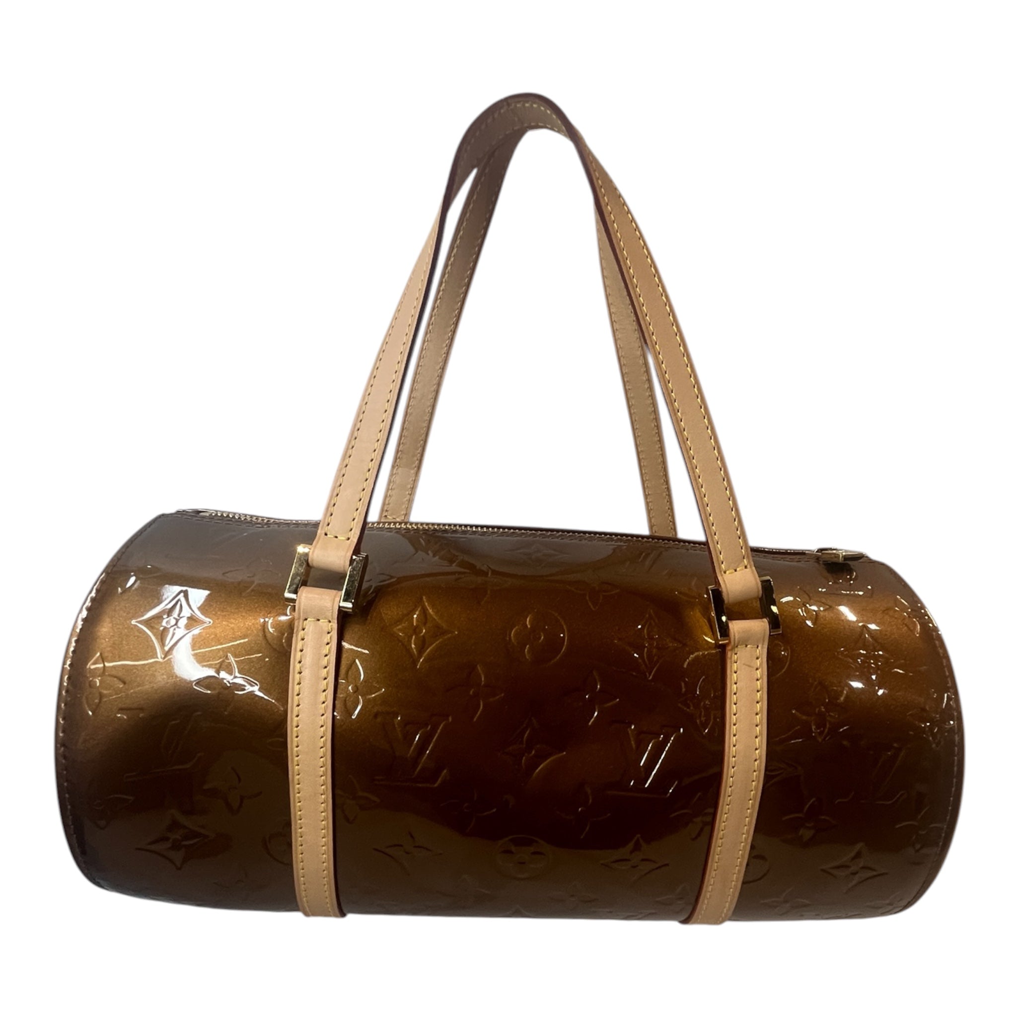 LOUIS VUITTON/Bag/Monogram/GLD/VERNIS BEDFORD BARREL BAG view 2