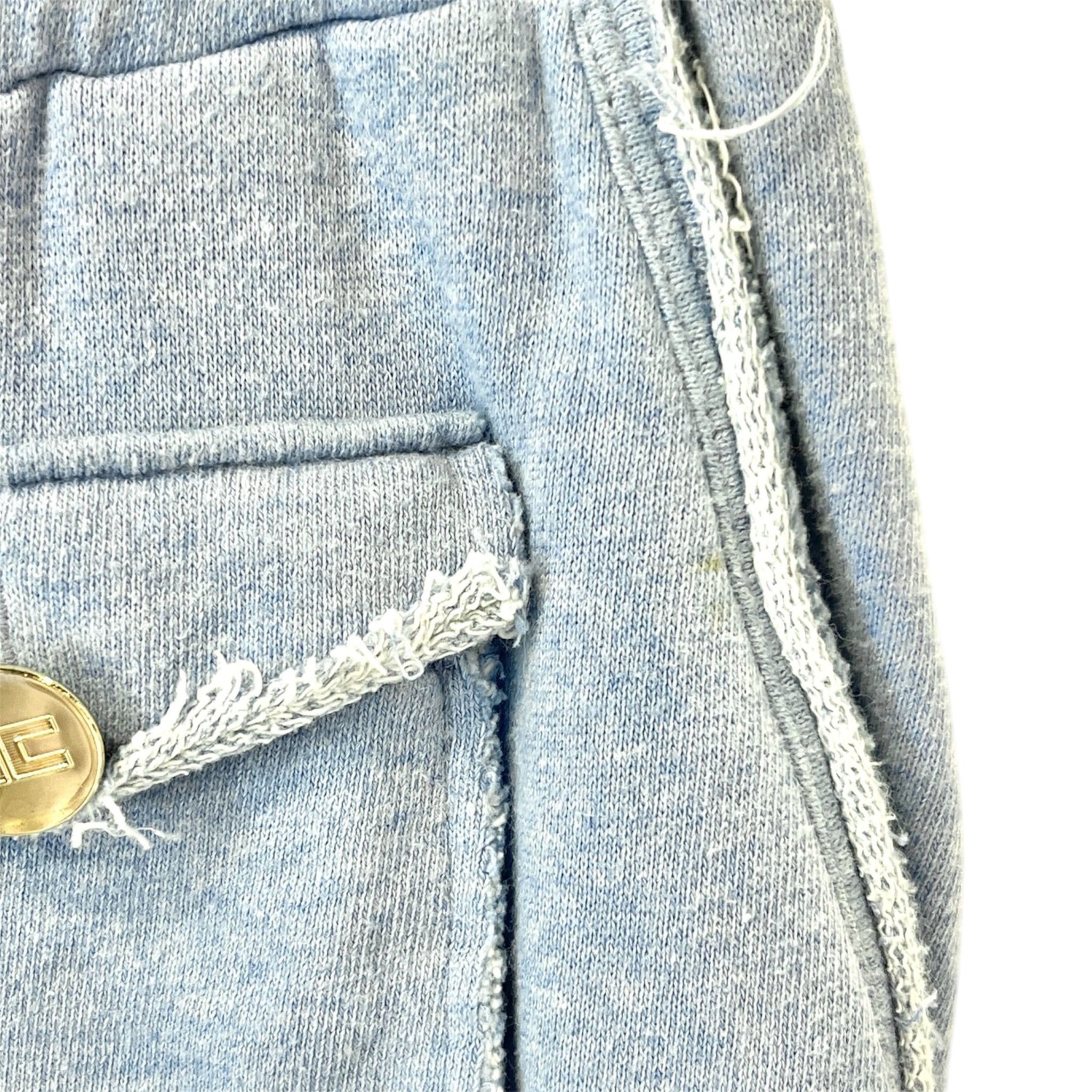 ELISABETTA FRANCHI/T&B Set/Monogram/Cotton/BLU/Sweat Suit view 7