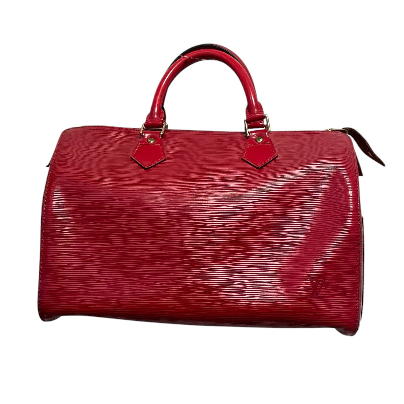 LOUIS VUITTON/Hand Bag/Leather/RED/EPI view 1