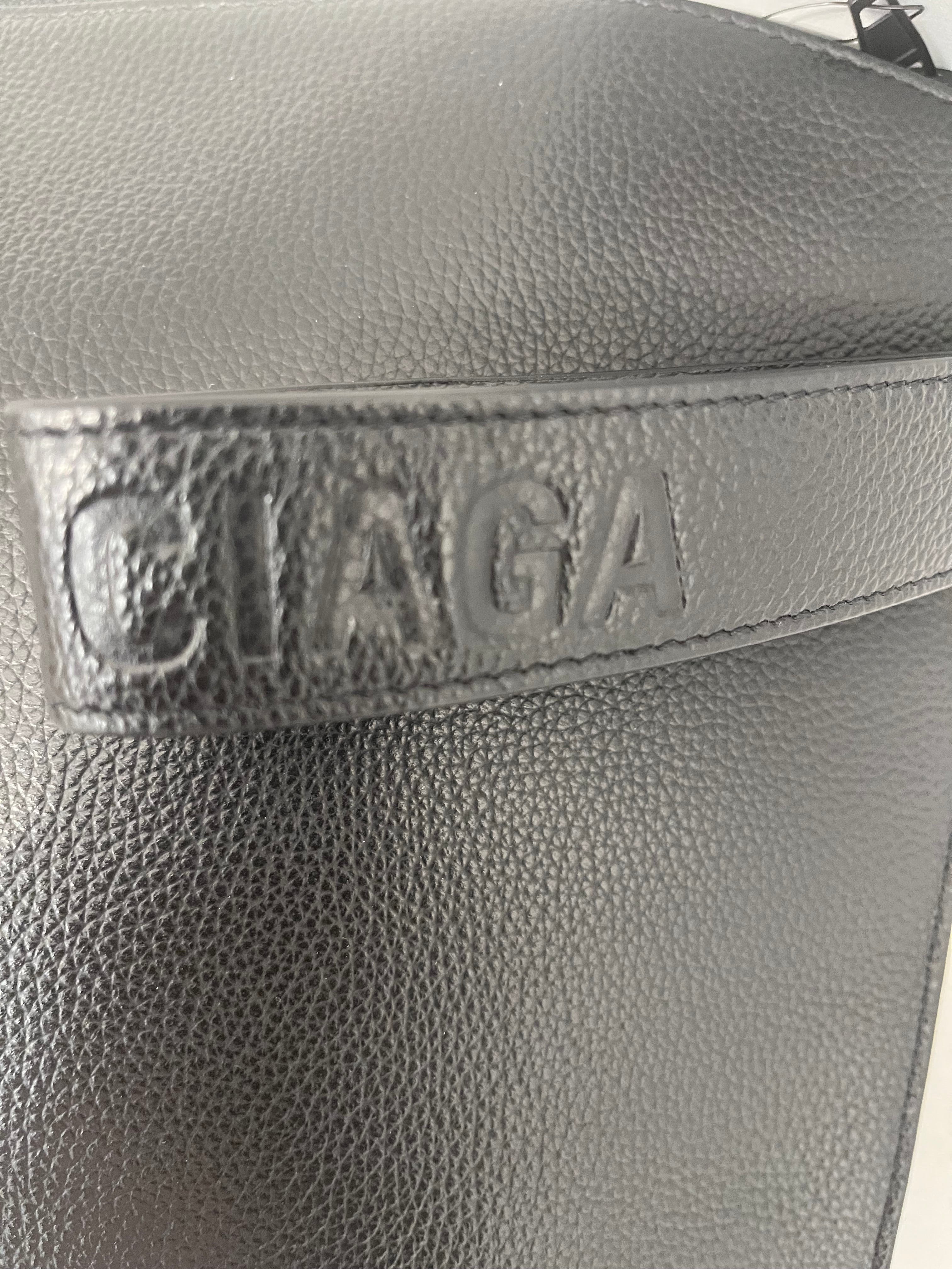 BALENCIAGA/Pouch/Leather/BLK/BLACKOUT ZIPPER POUCH view 5