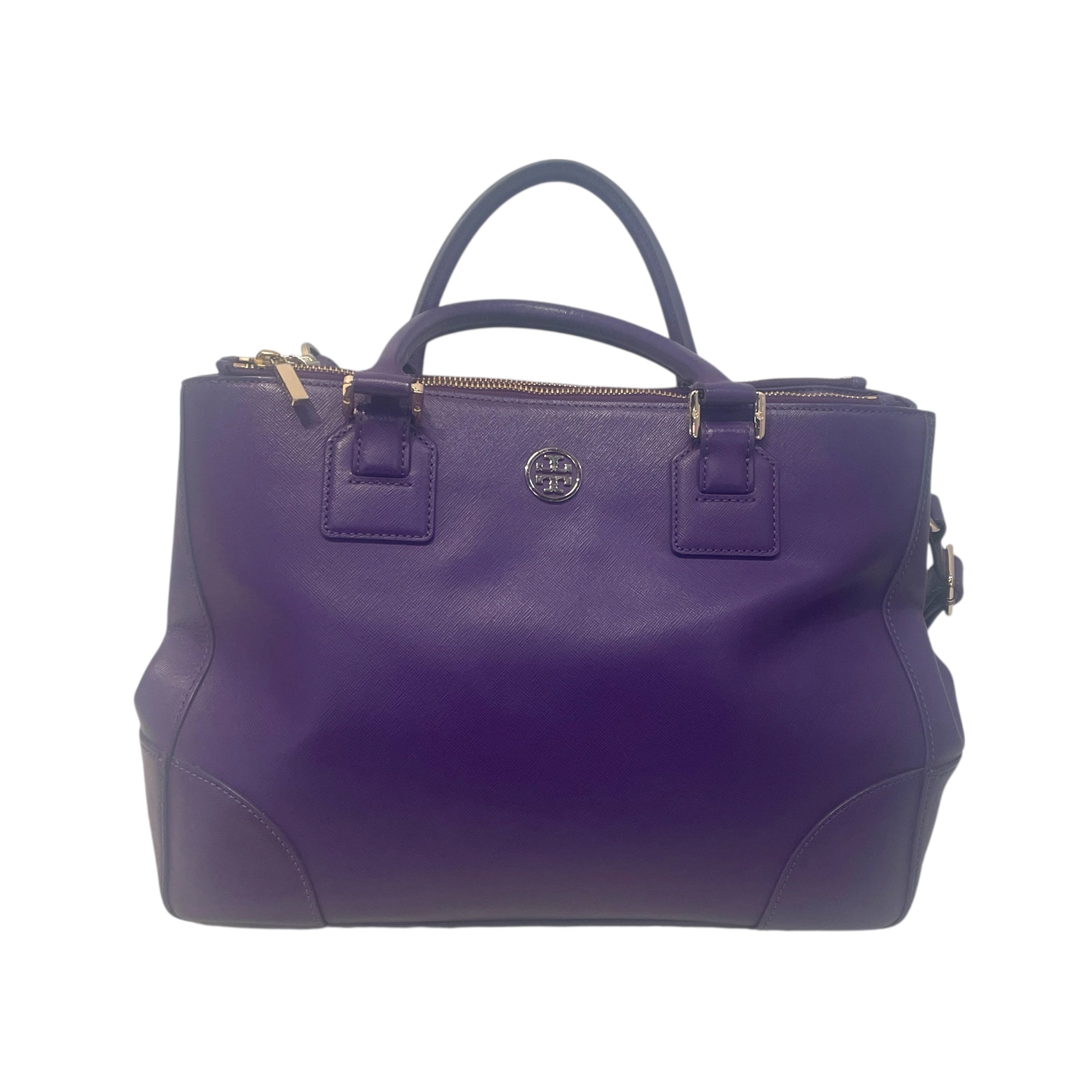 TORY BURCH/Tote Bag/Leather/PPL/Robinson view 3