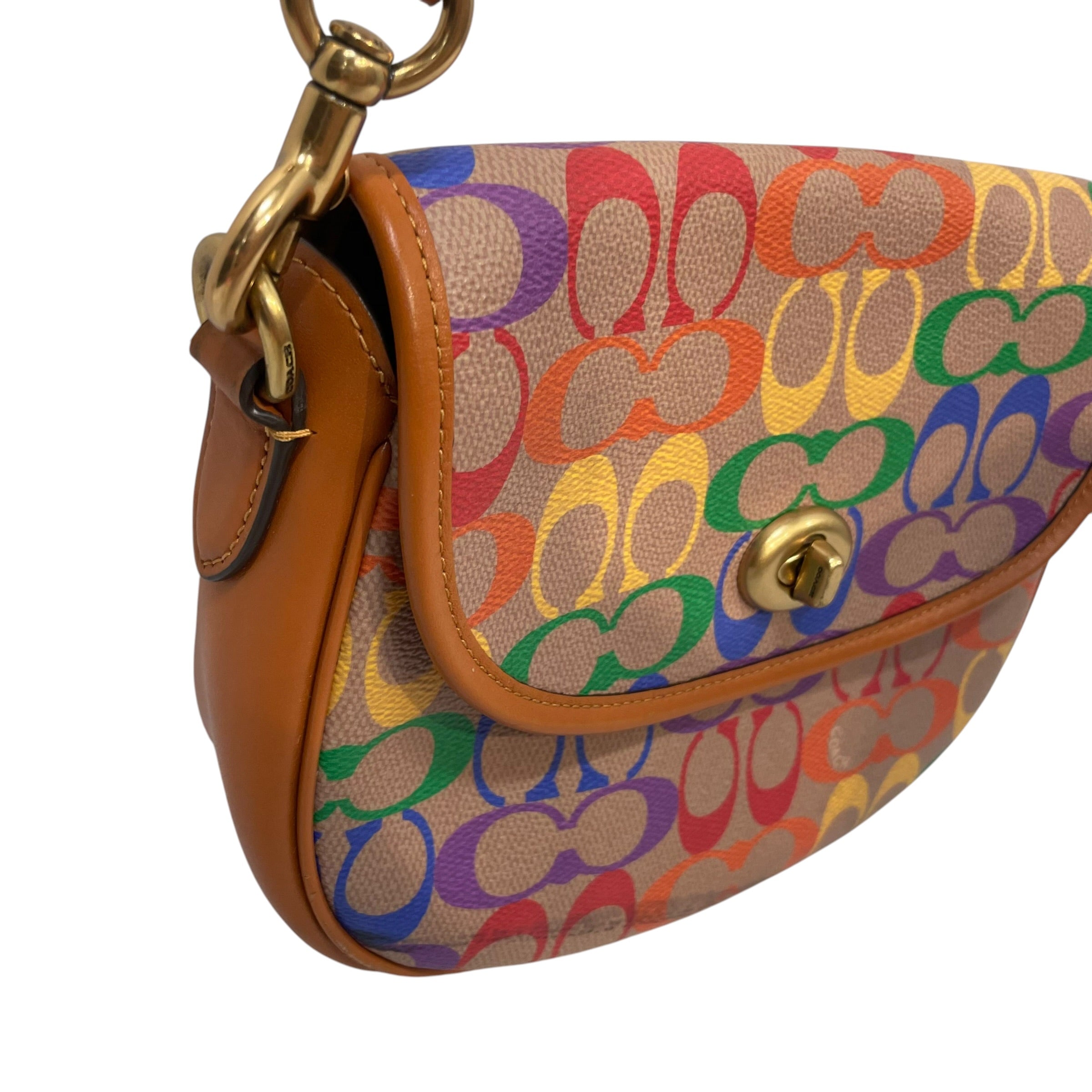 COACH/Cross Body Bag/Monogram/Leather/MLT/ca101 pride collection view 6