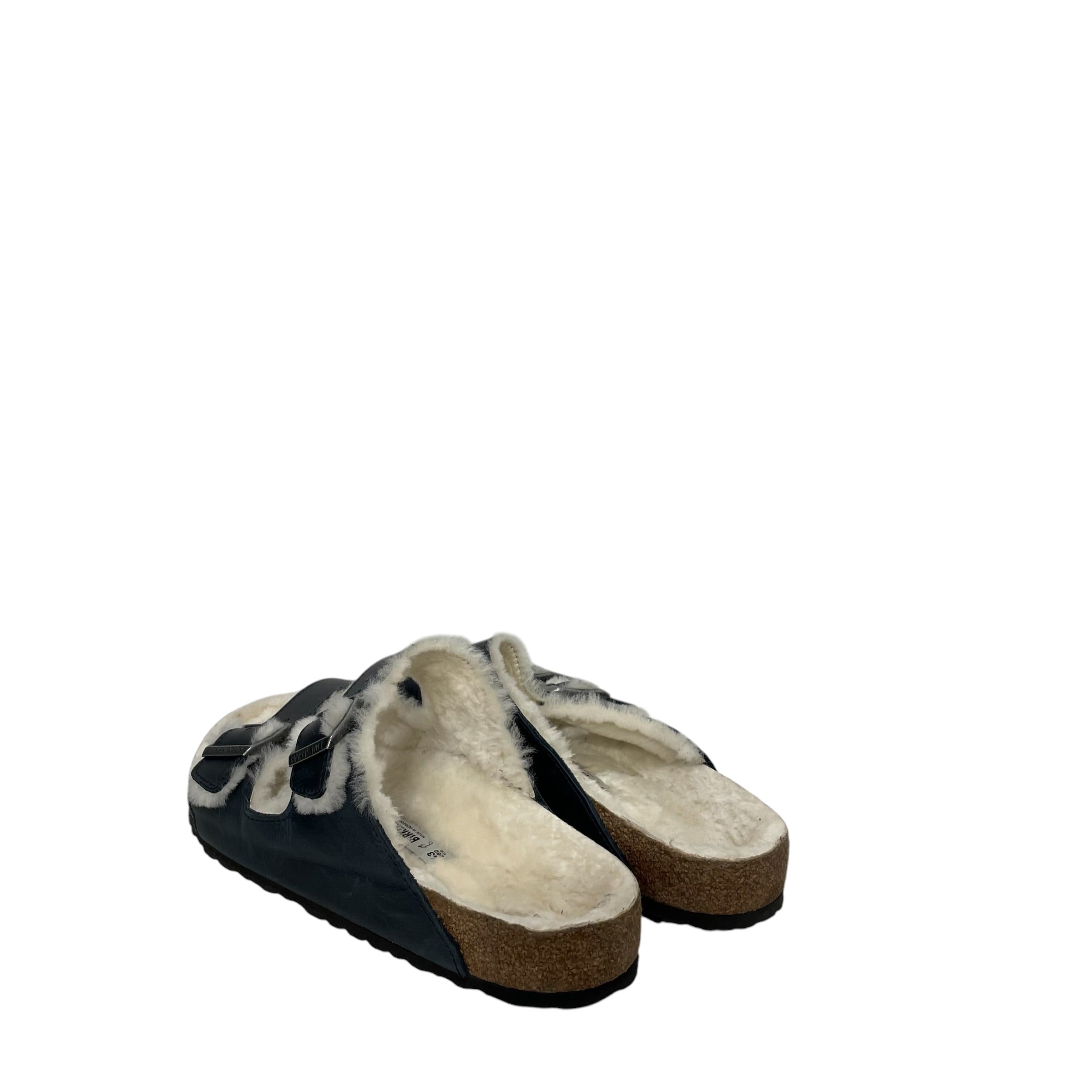 BIRKENSTOCK/Sandals/EU 43/NVY/ARIZONZA SHEARLING view 2