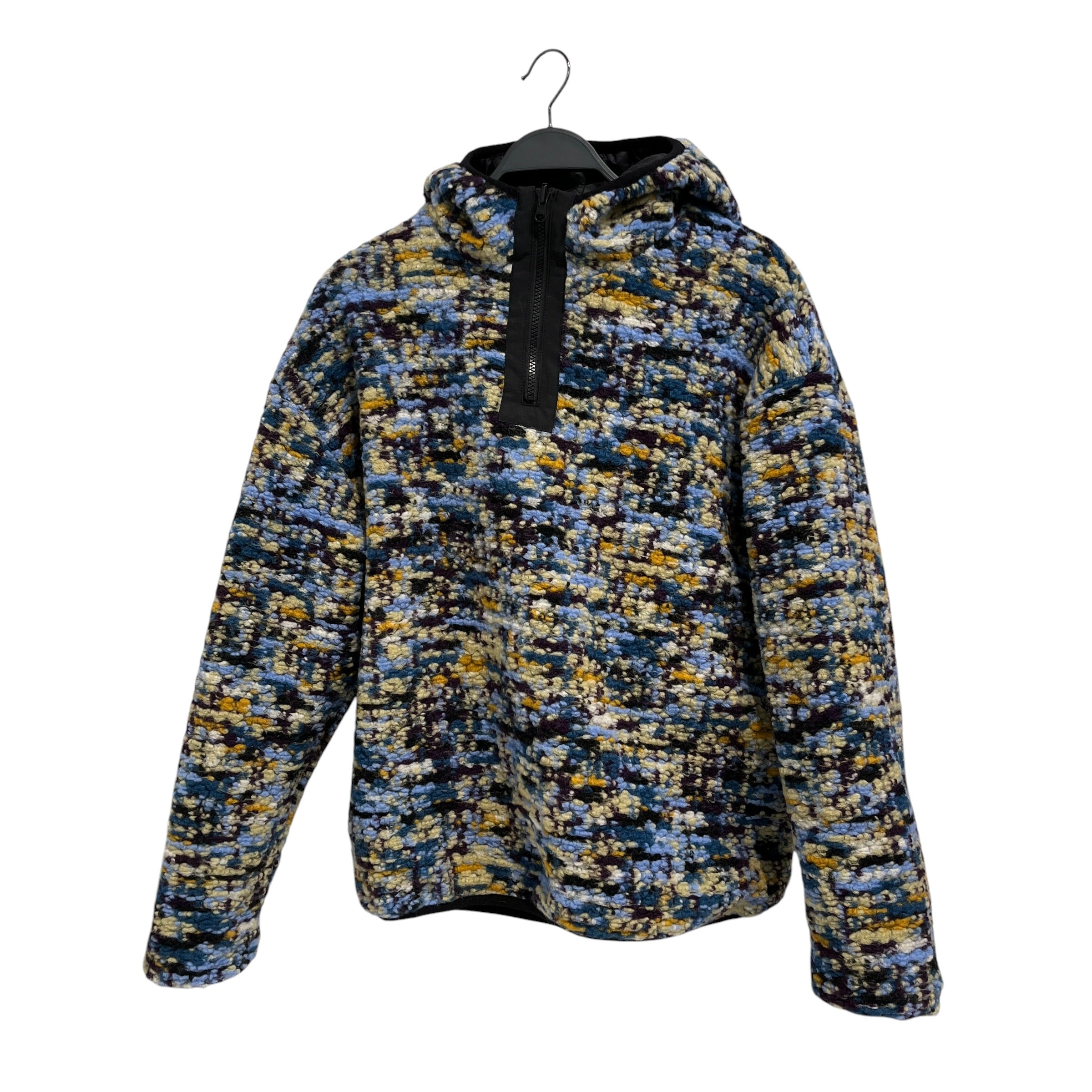 KITH/Jacket/M/Wool/BLU/multi wool quarterzip view 1