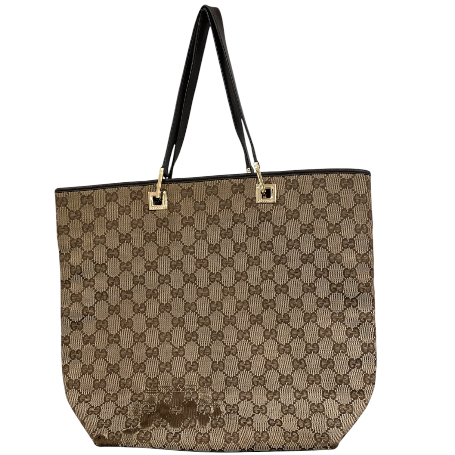 GUCCI/Tote Bag/Cotton/CML/GG Canvas Eclipse Tote Bag view 1