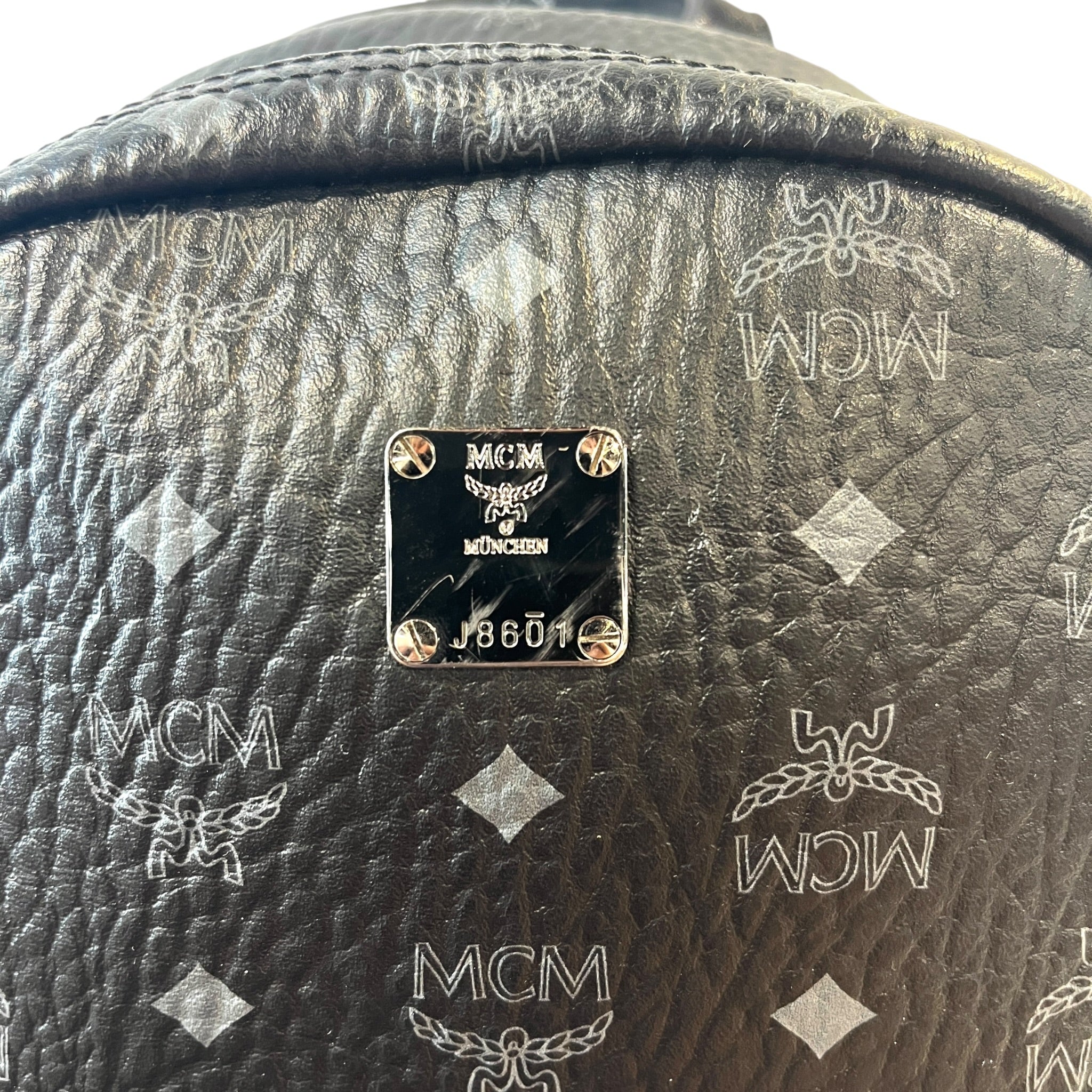 MCM/Backpack/Monogram/Leather/BLK/J8601/VISETOS COATED CANVAS view 7