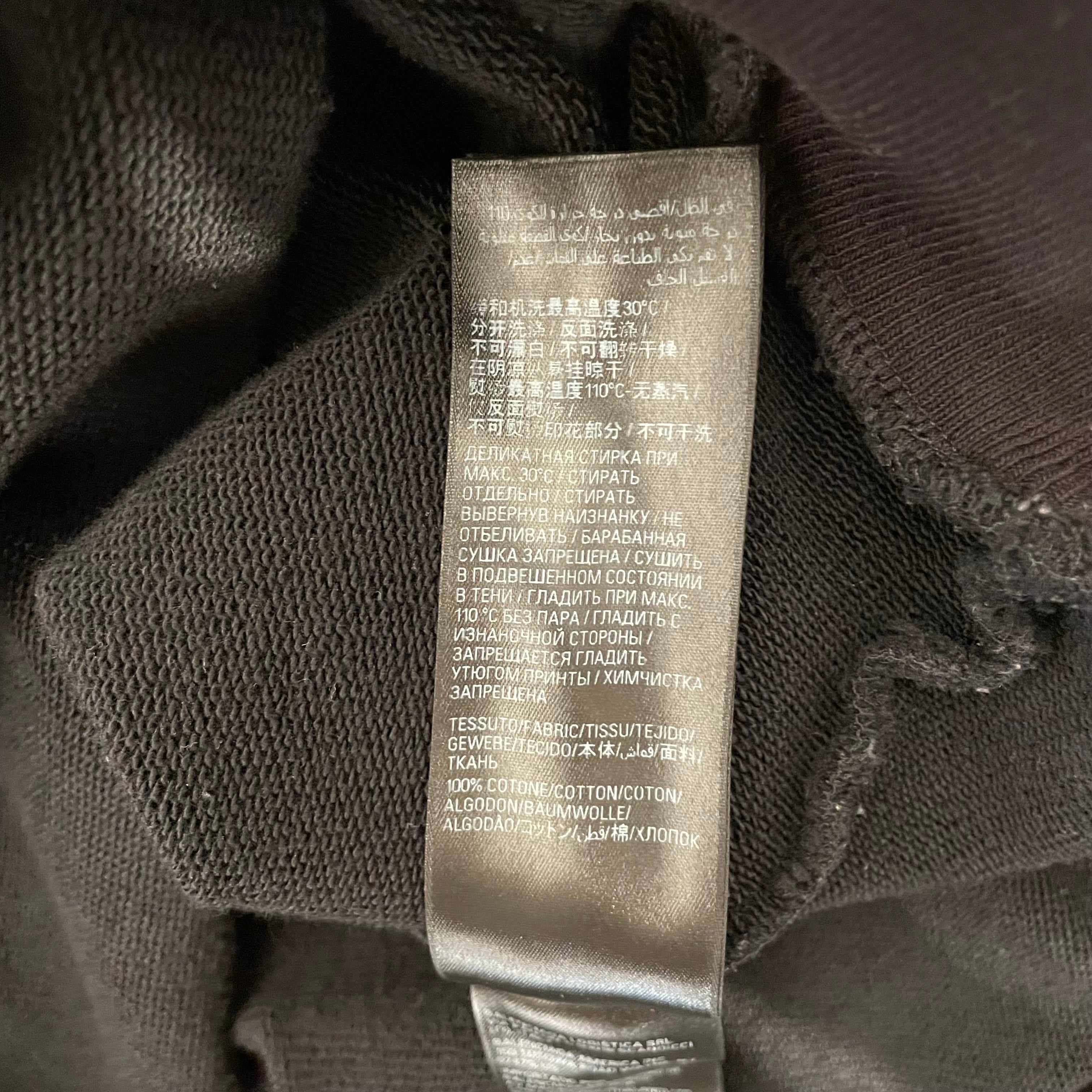 BALENCIAGA/Hoodie/M/Cotton/BLK/ view 5