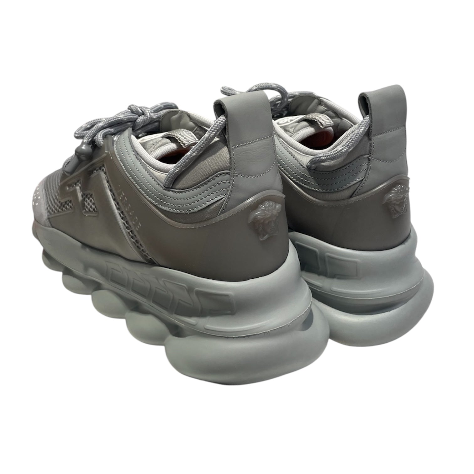 VERSACE/Low-Sneakers/EU 43/GRY/ALL GRAY VERSION view 2