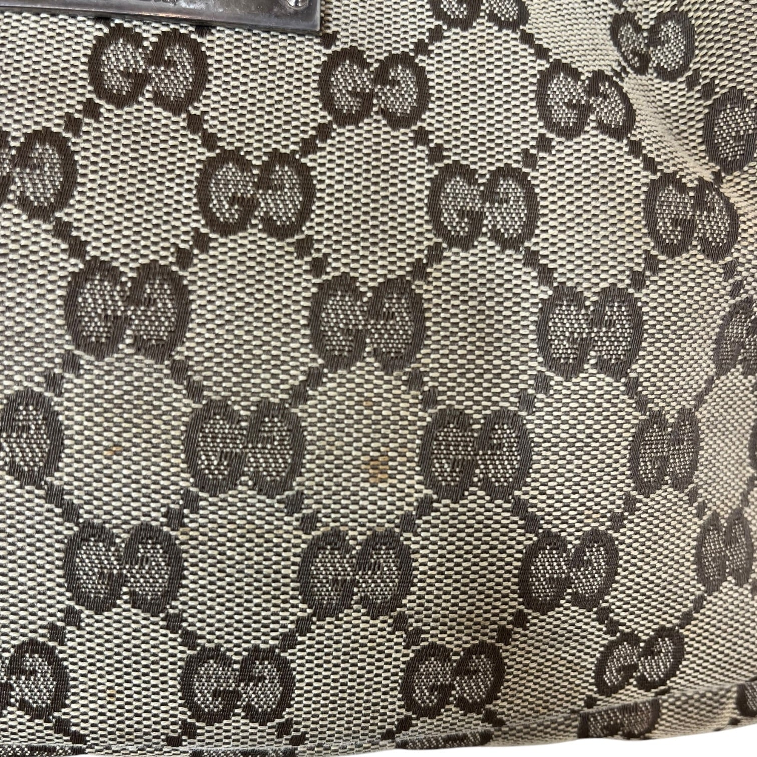 GUCCI/Bag/Monogram/Cotton/CML/GG CANVAS CRESCENT BAG view 9