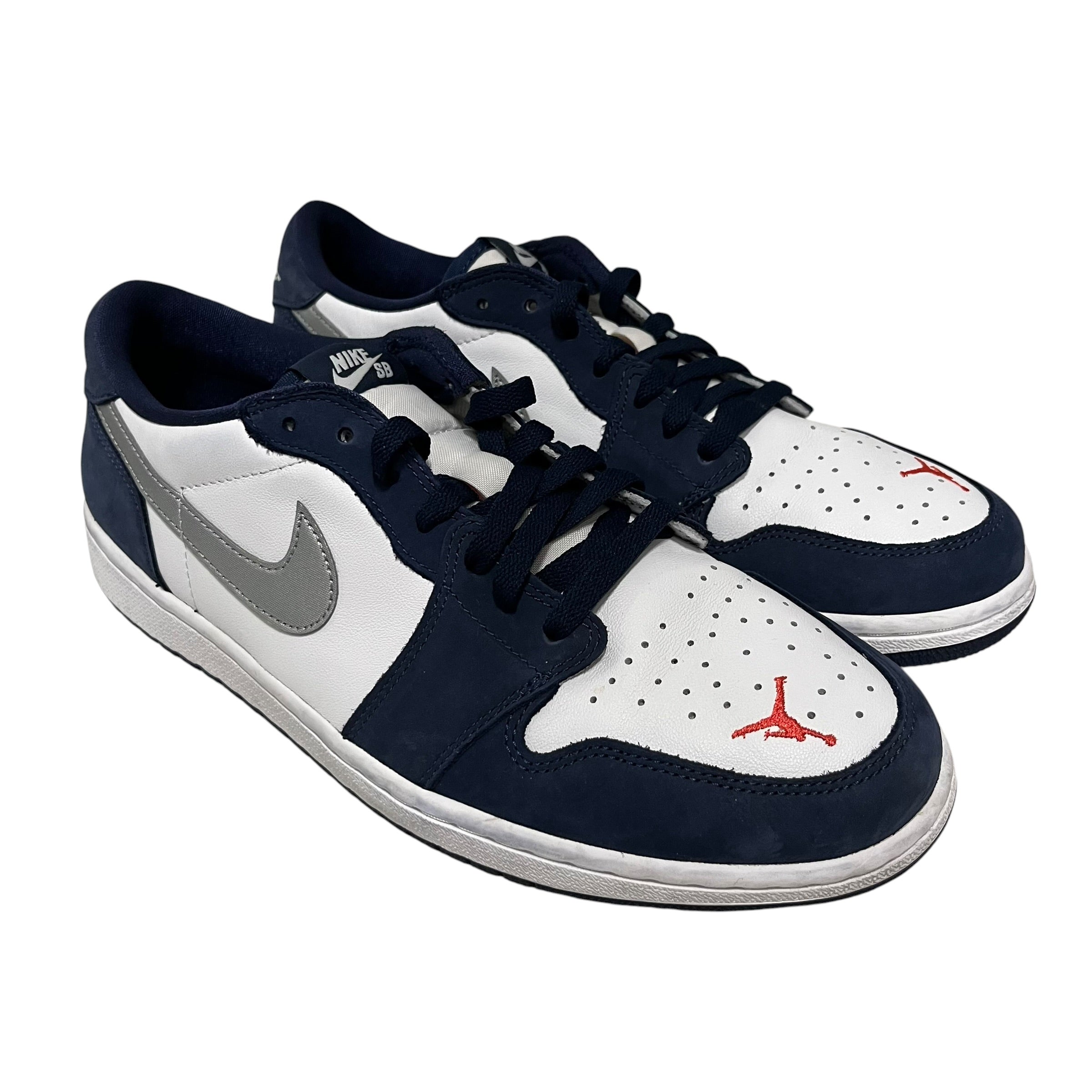 NIKE/Low-Sneakers/US 10.5/Suede/NVY/eric koston "midnight navy" view 1